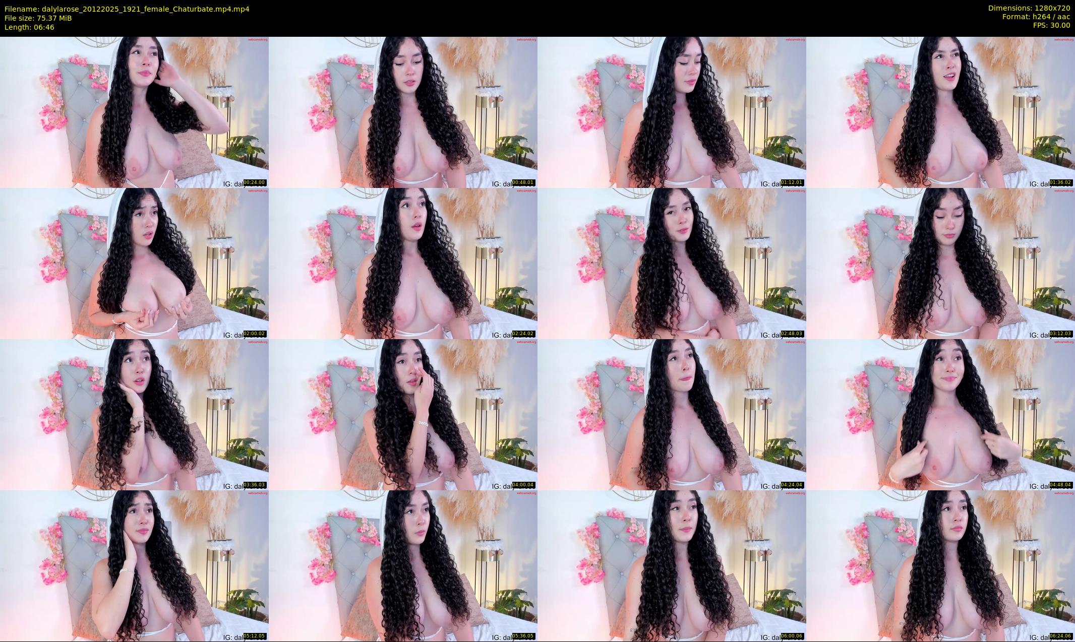 dalylarose — 7 minute Chaturbate female cam show recording, 720p, Dec 20, 2025