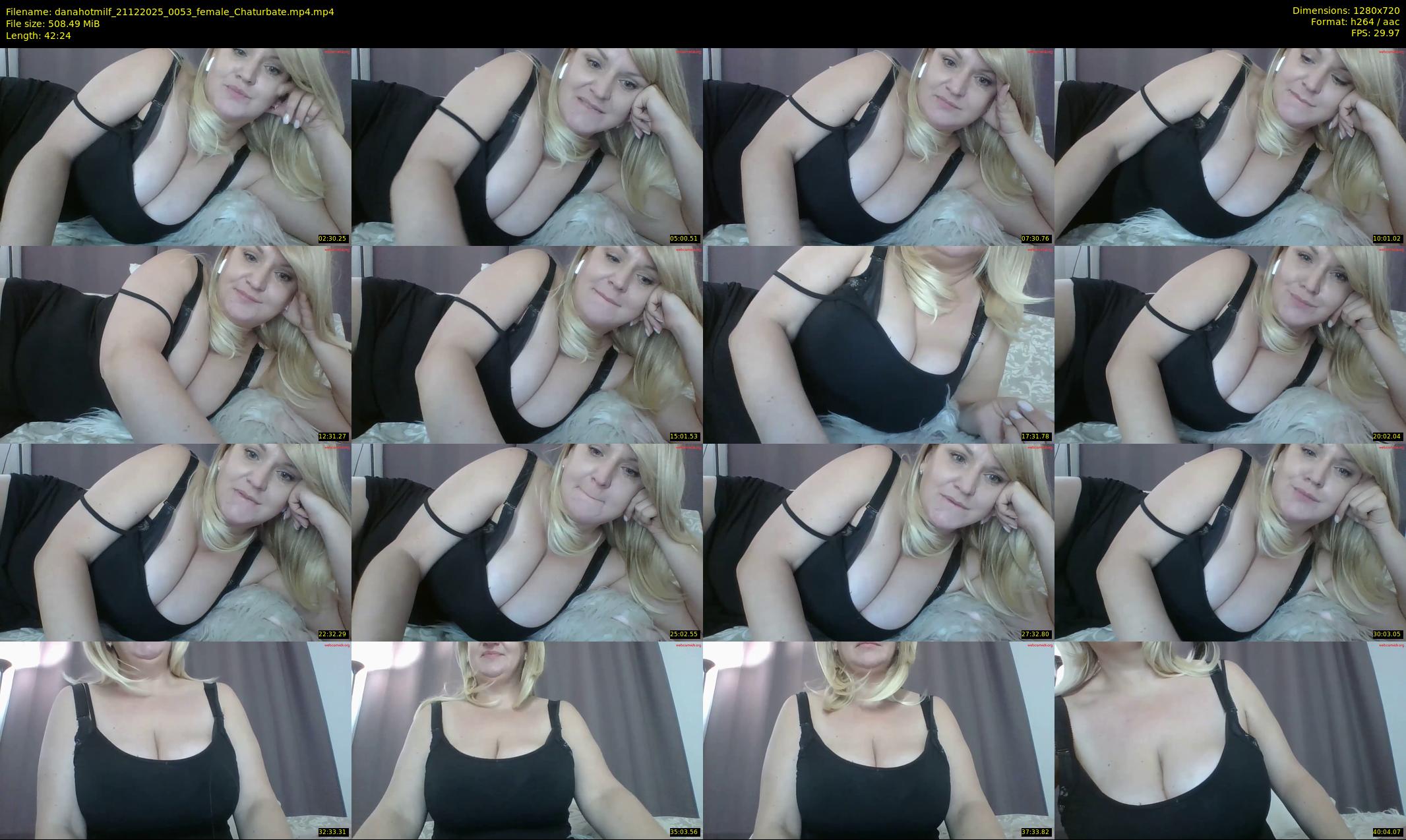 danahotmilf — 43 minute Chaturbate female cam show recording, 720p, Dec 21, 2025