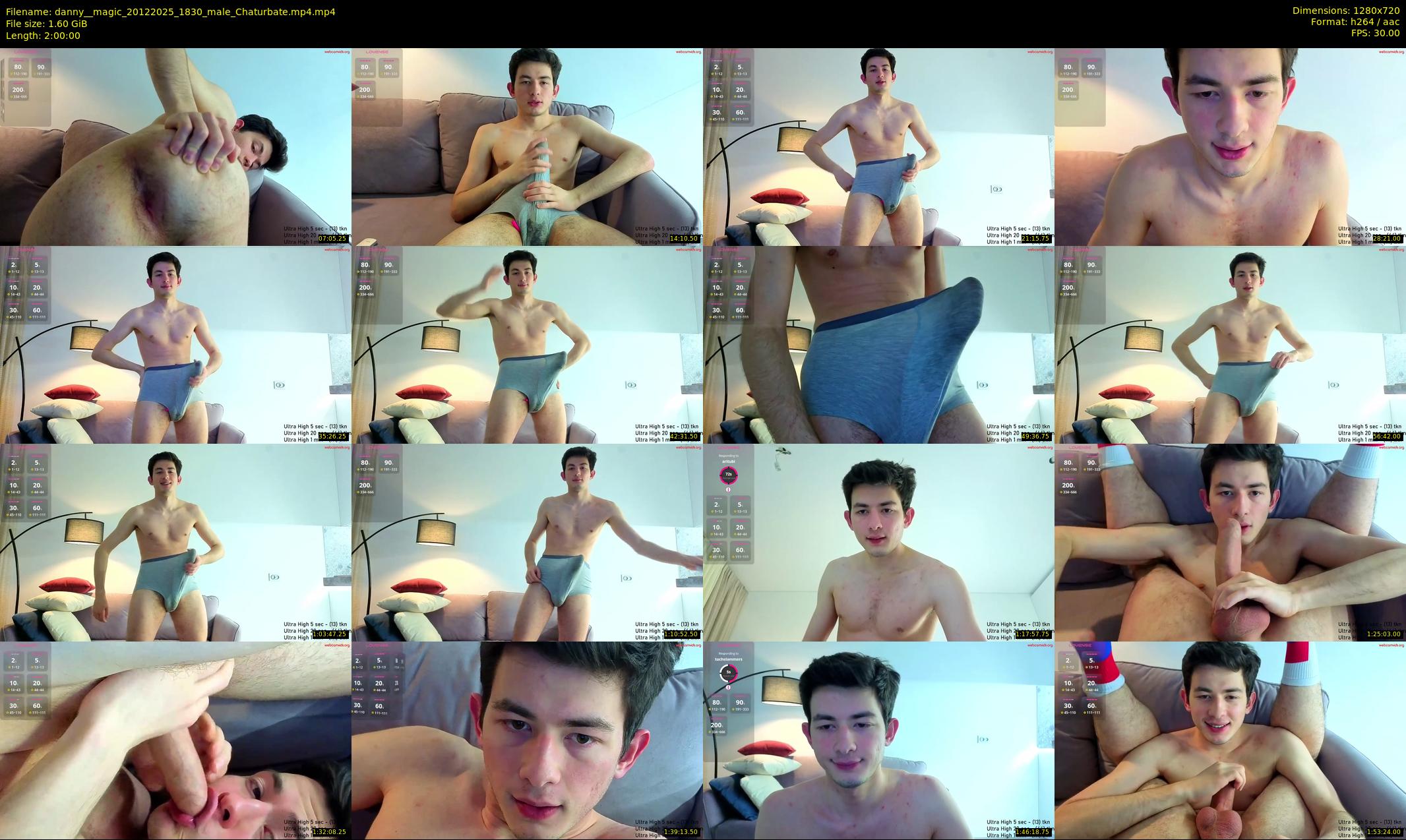 danny__magic — 120 minute Chaturbate male cam show recording, 720p, Dec 20, 2025
