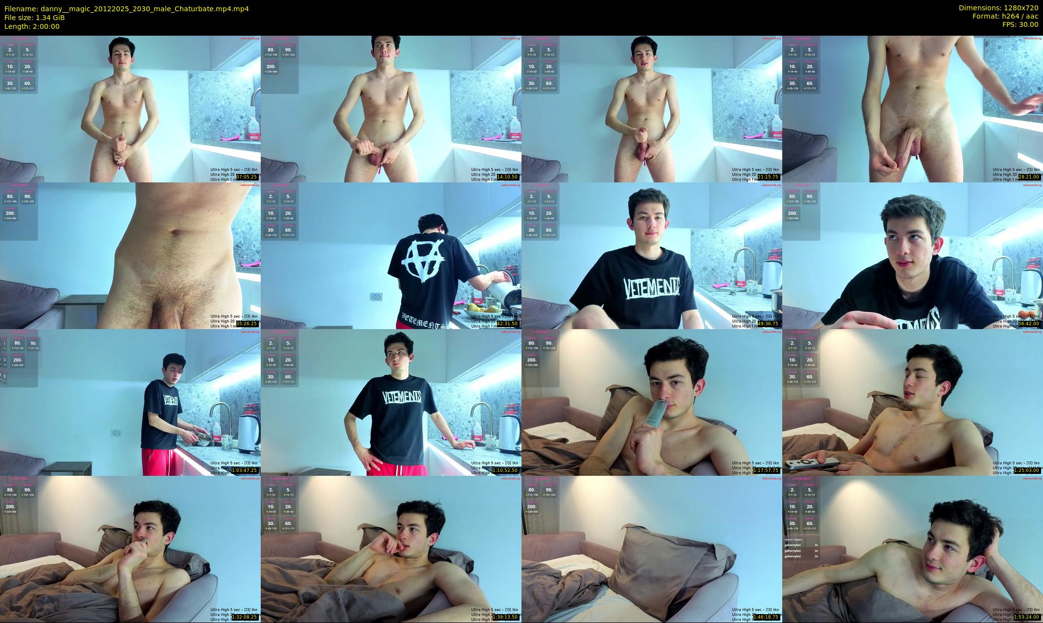 danny__magic — 120 minute Chaturbate male cam show recording, 720p, Dec 20, 2025