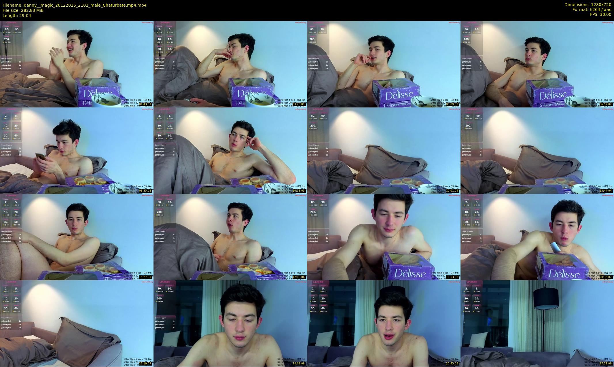 danny__magic — 30 minute Chaturbate male cam show recording, 720p, Dec 20, 2025