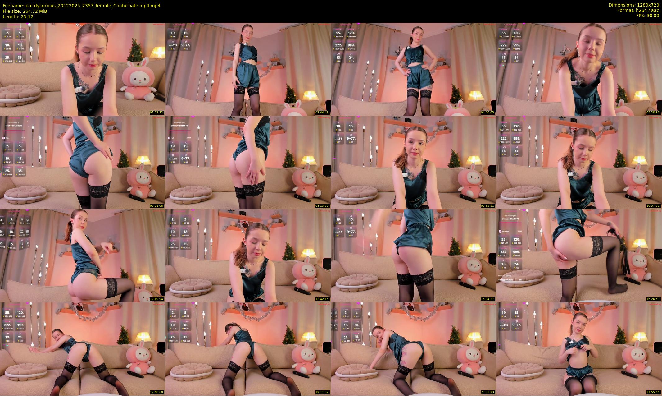 darklycurious — 24 minute Chaturbate female cam show recording, 720p, Dec 20, 2025