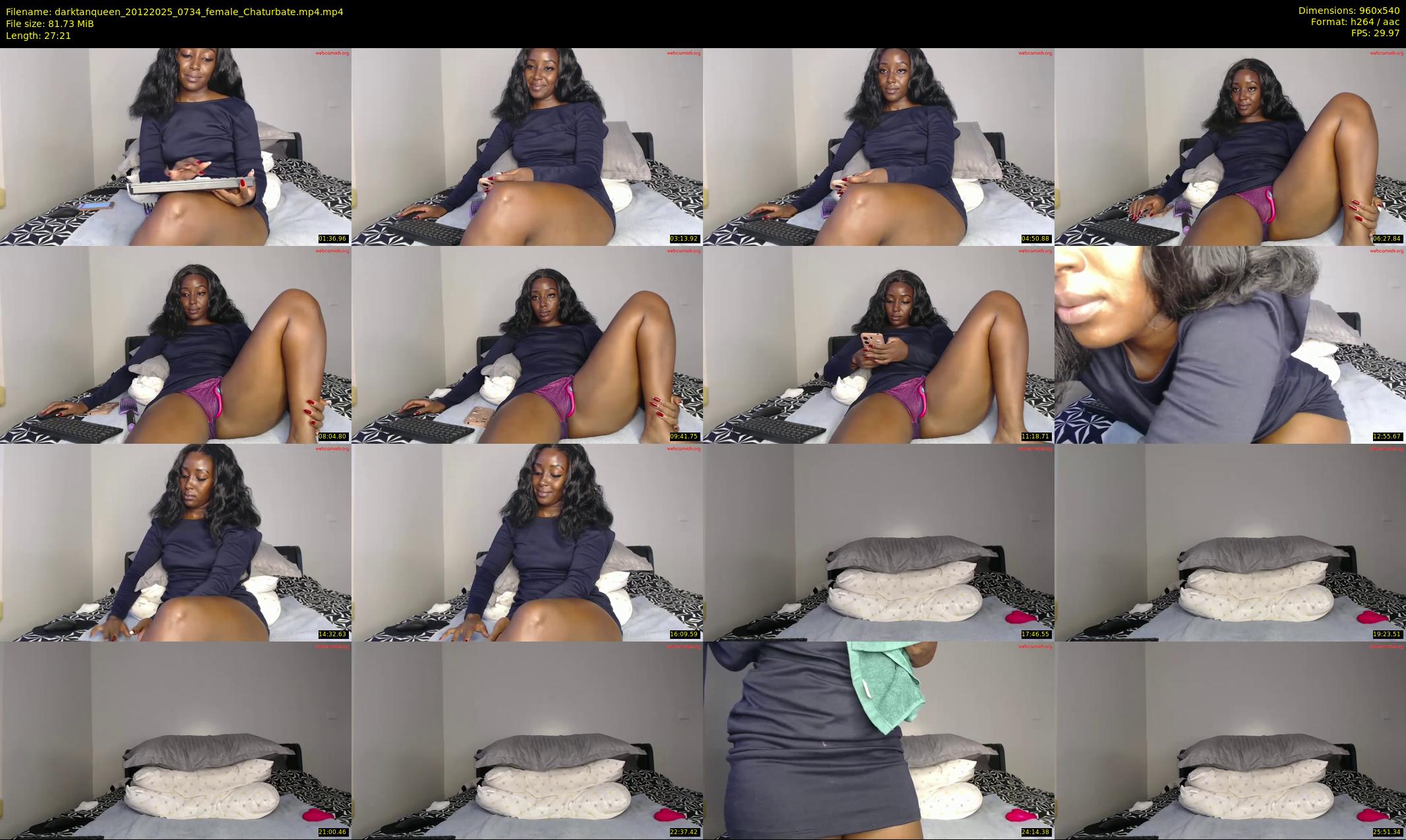darktanqueen — 28 minute Chaturbate female cam show recording, 480p, Dec 20, 2025