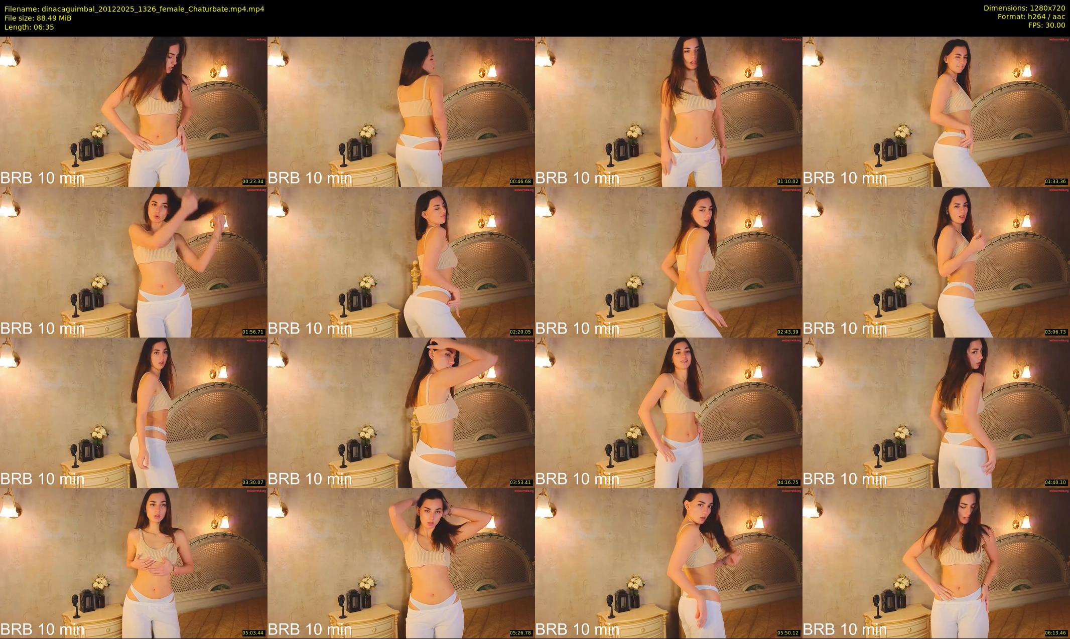 dinacaguimbal — 7 minute Chaturbate female cam show recording, 720p, Dec 20, 2025
