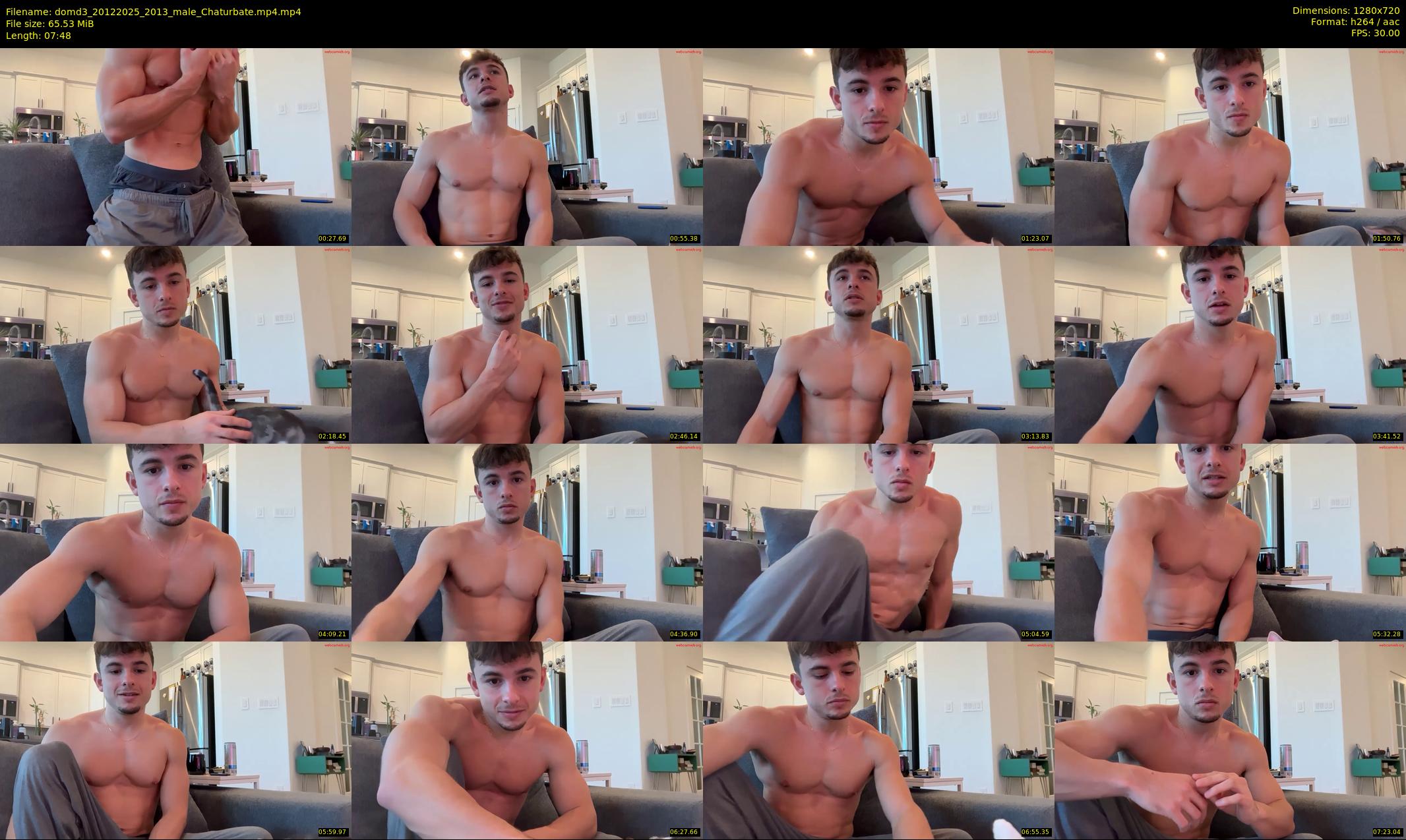 domd3 — 8 minute Chaturbate male cam show recording, 720p, Dec 20, 2025