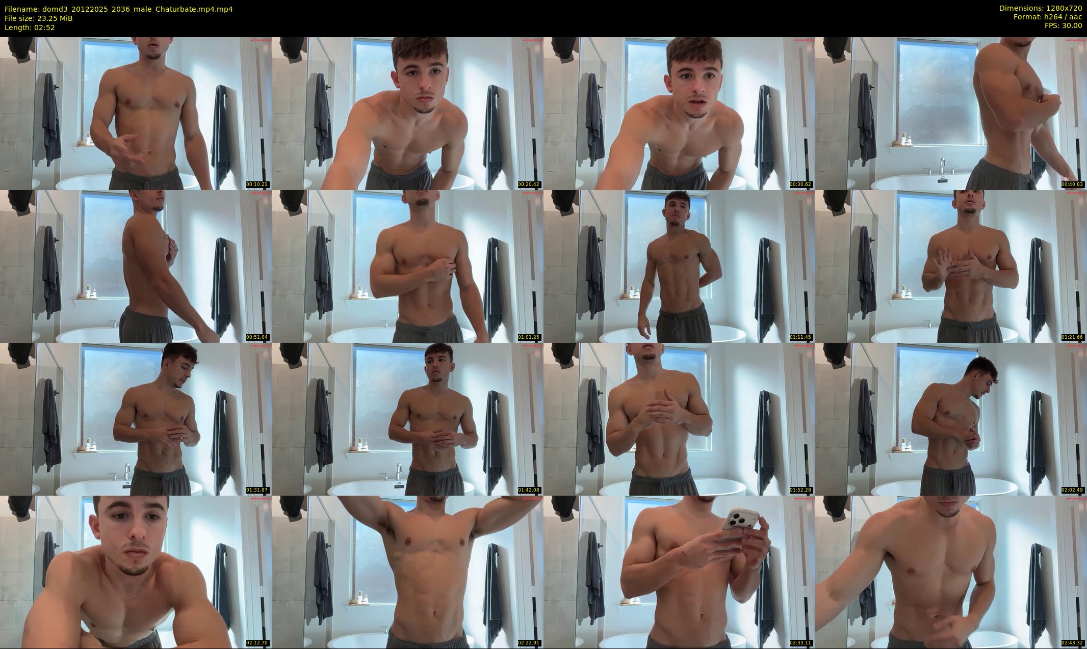 domd3 — 3 minute Chaturbate male cam show recording, 720p, Dec 20, 2025