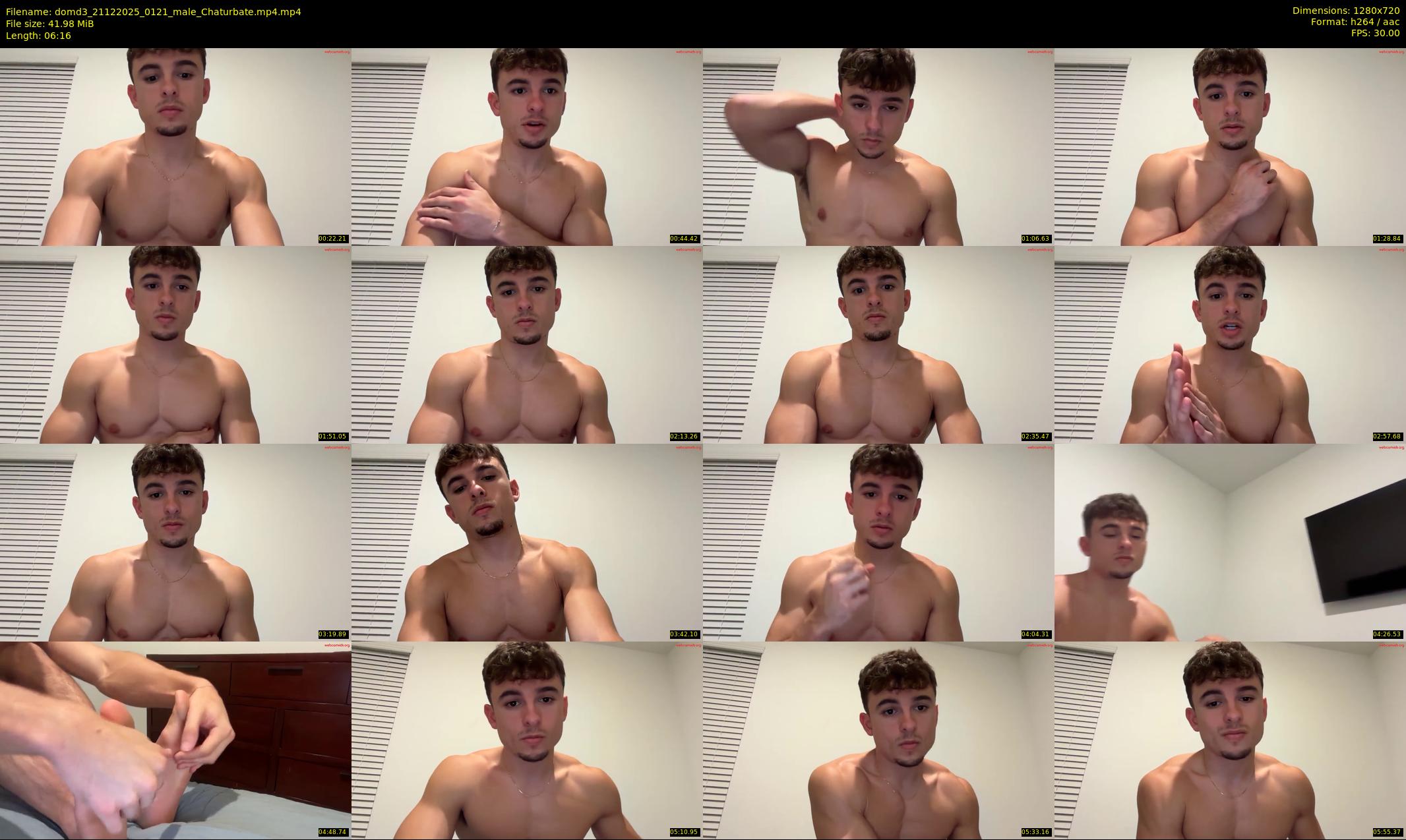 domd3 — 7 minute Chaturbate male cam show recording, 720p, Dec 21, 2025