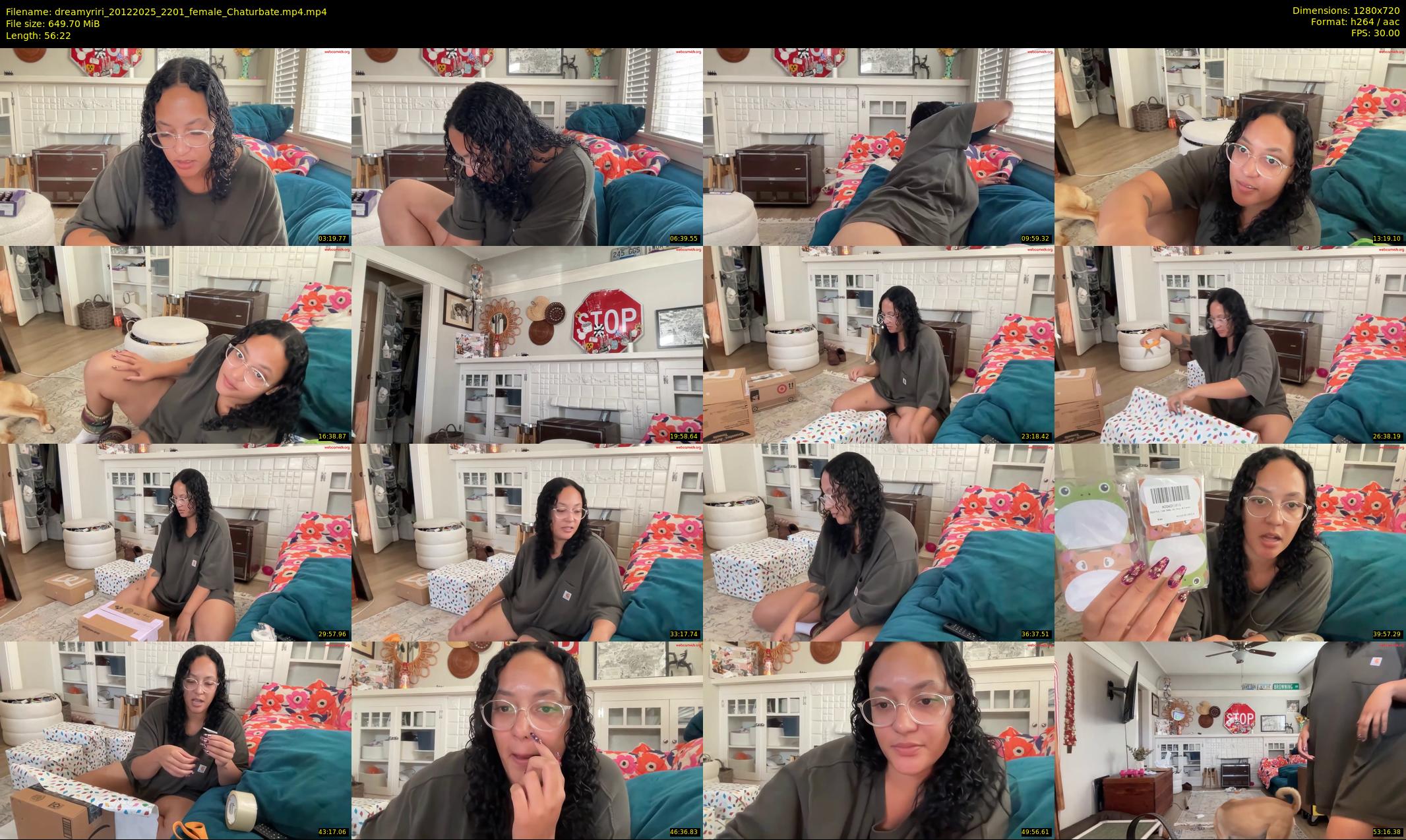 dreamyriri — 57 minute Chaturbate female cam show recording, 720p, Dec 20, 2025