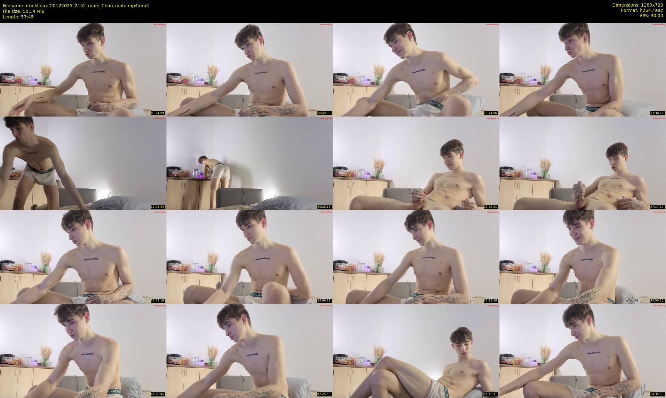 drinklinov — 58 minute Chaturbate male cam show recording, 720p, Dec 20, 2025