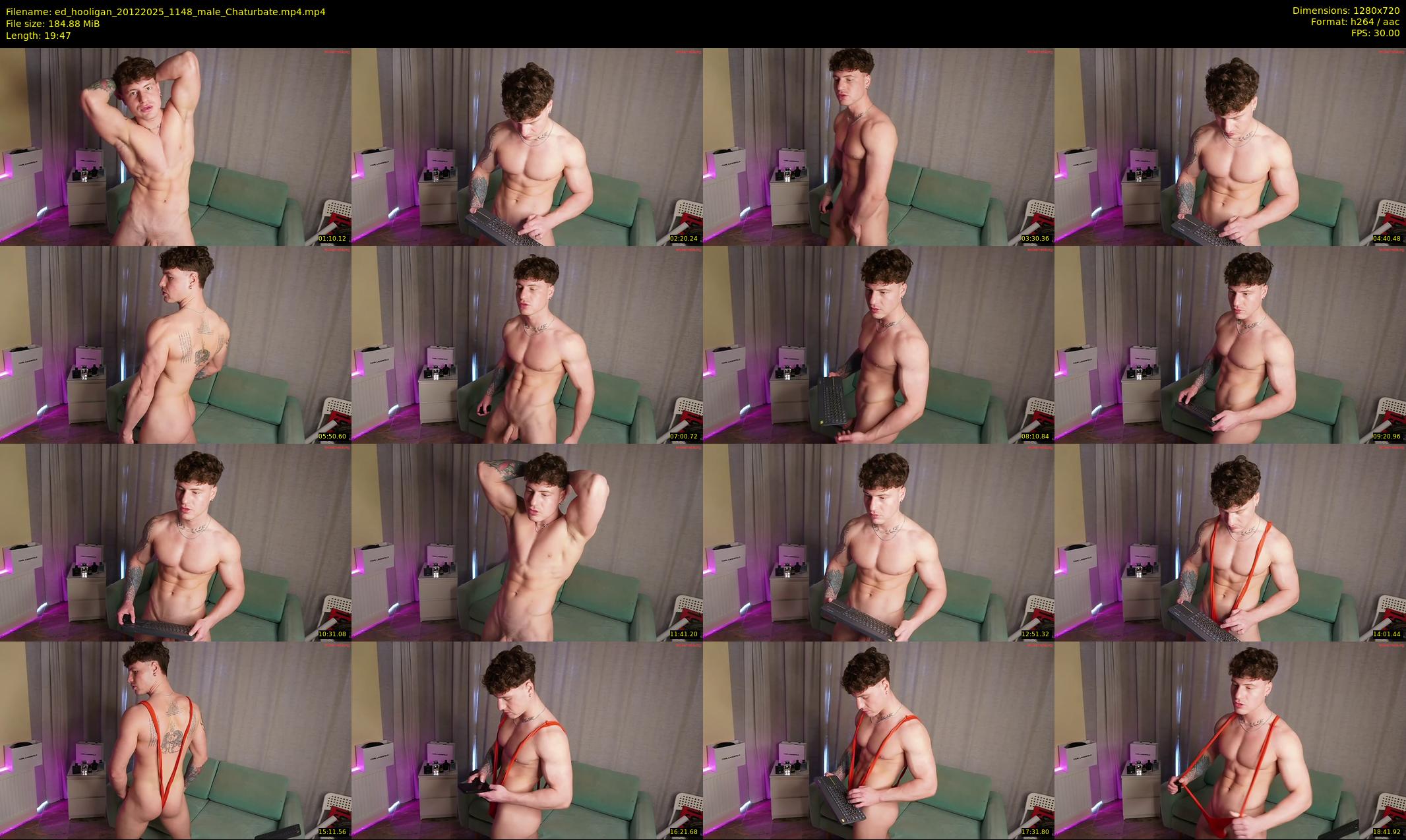 ed_hooligan — 20 minute Chaturbate male cam show recording, 720p, Dec 20, 2025