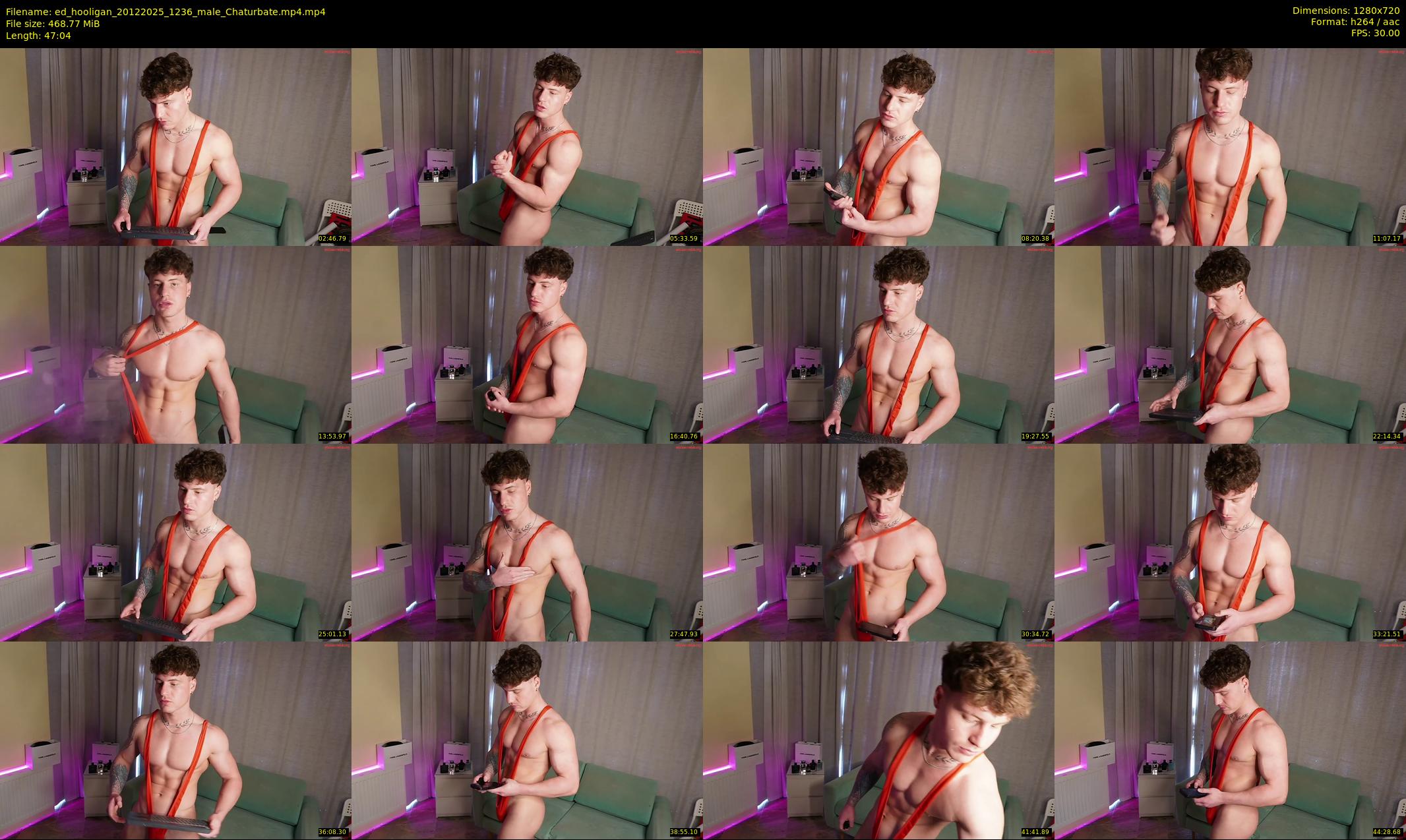 ed_hooligan — 48 minute Chaturbate male cam show recording, 720p, Dec 20, 2025
