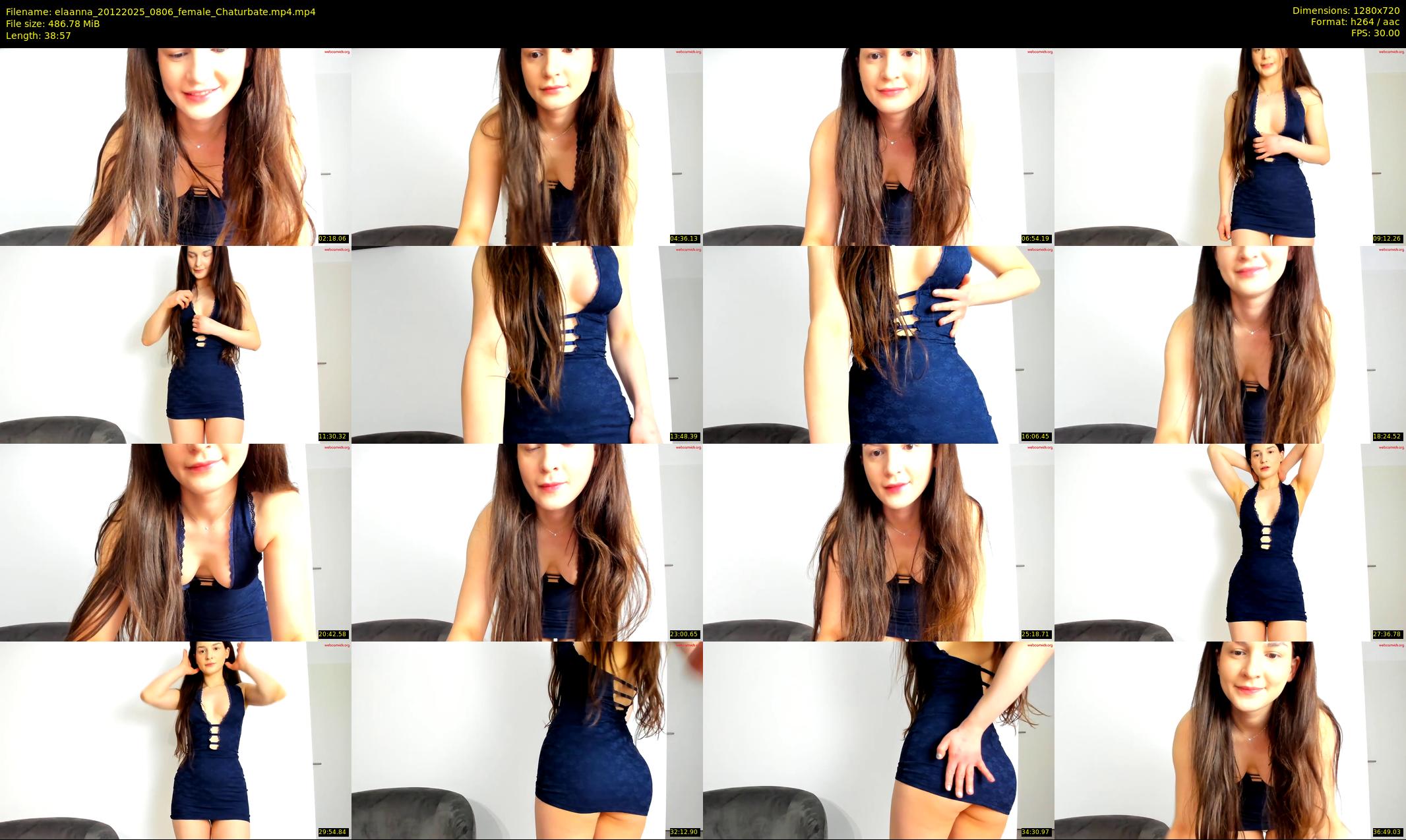 elaanna — 39 minute Chaturbate female cam show recording, 720p, Dec 20, 2025