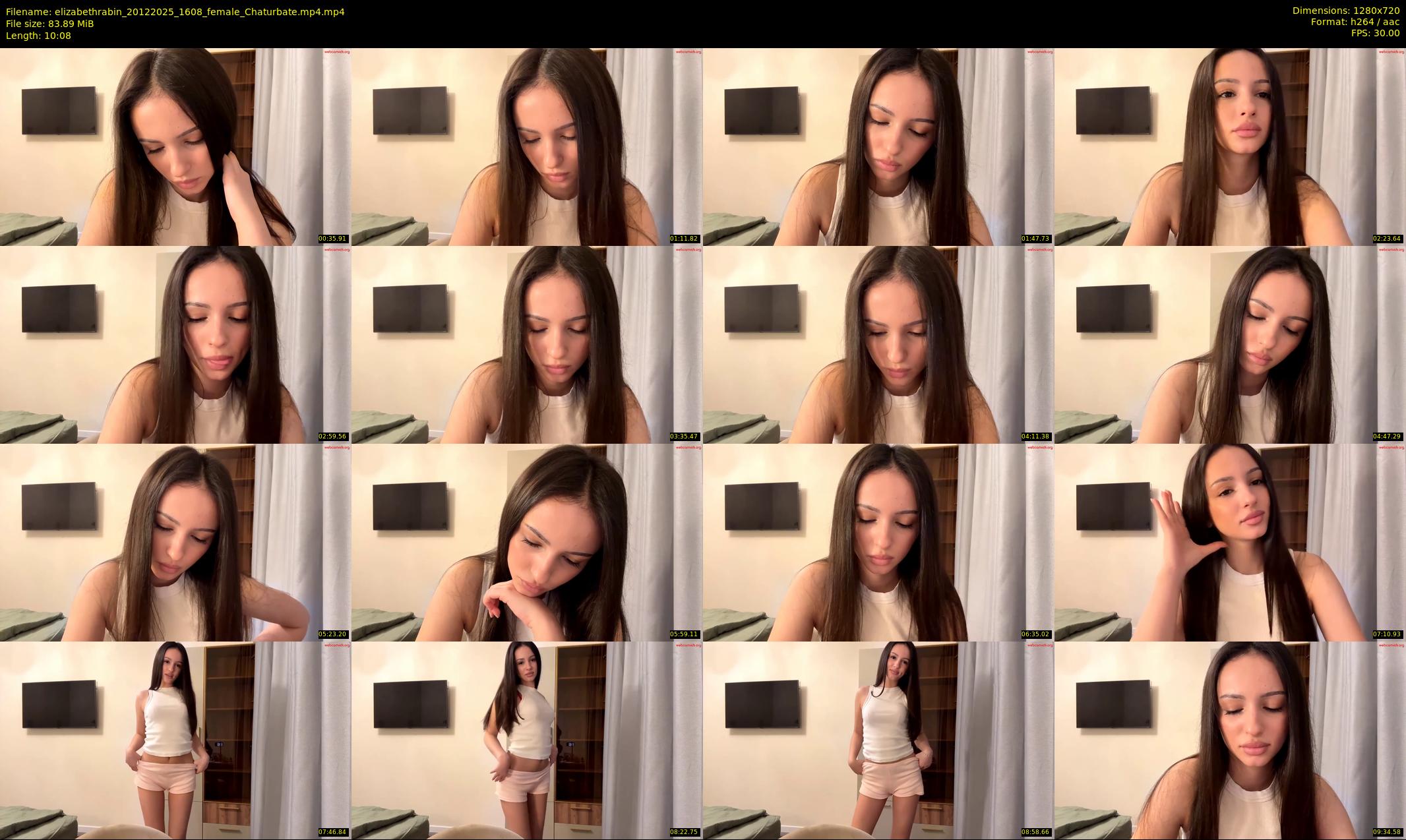 elizabethrabin — 11 minute Chaturbate female cam show recording, 720p, Dec 20, 2025