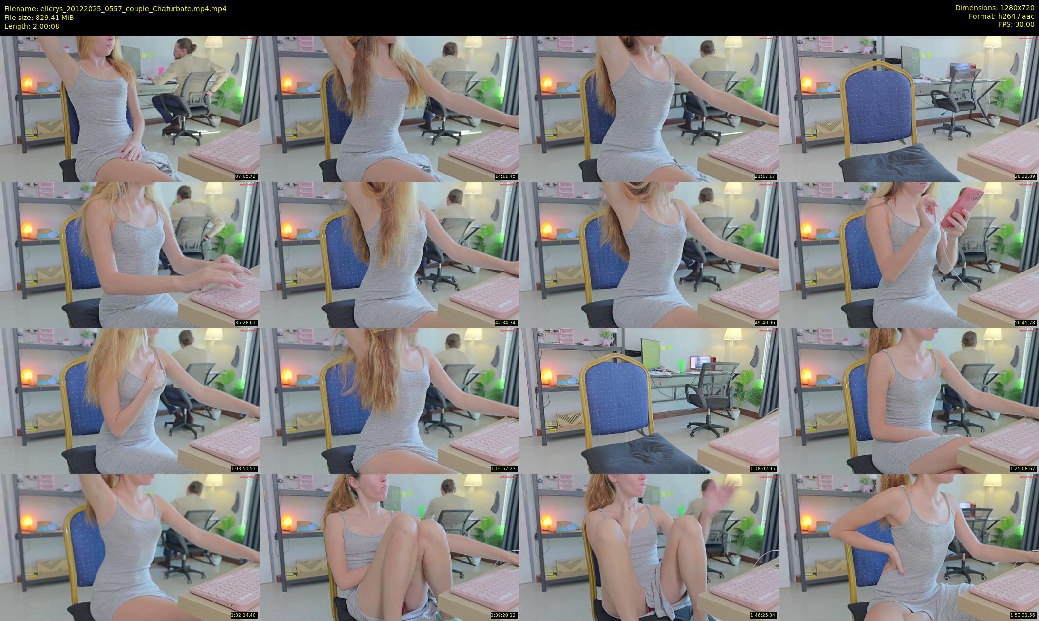 ellcrys — 121 minute Chaturbate couple cam show recording, 720p, Dec 20, 2025
