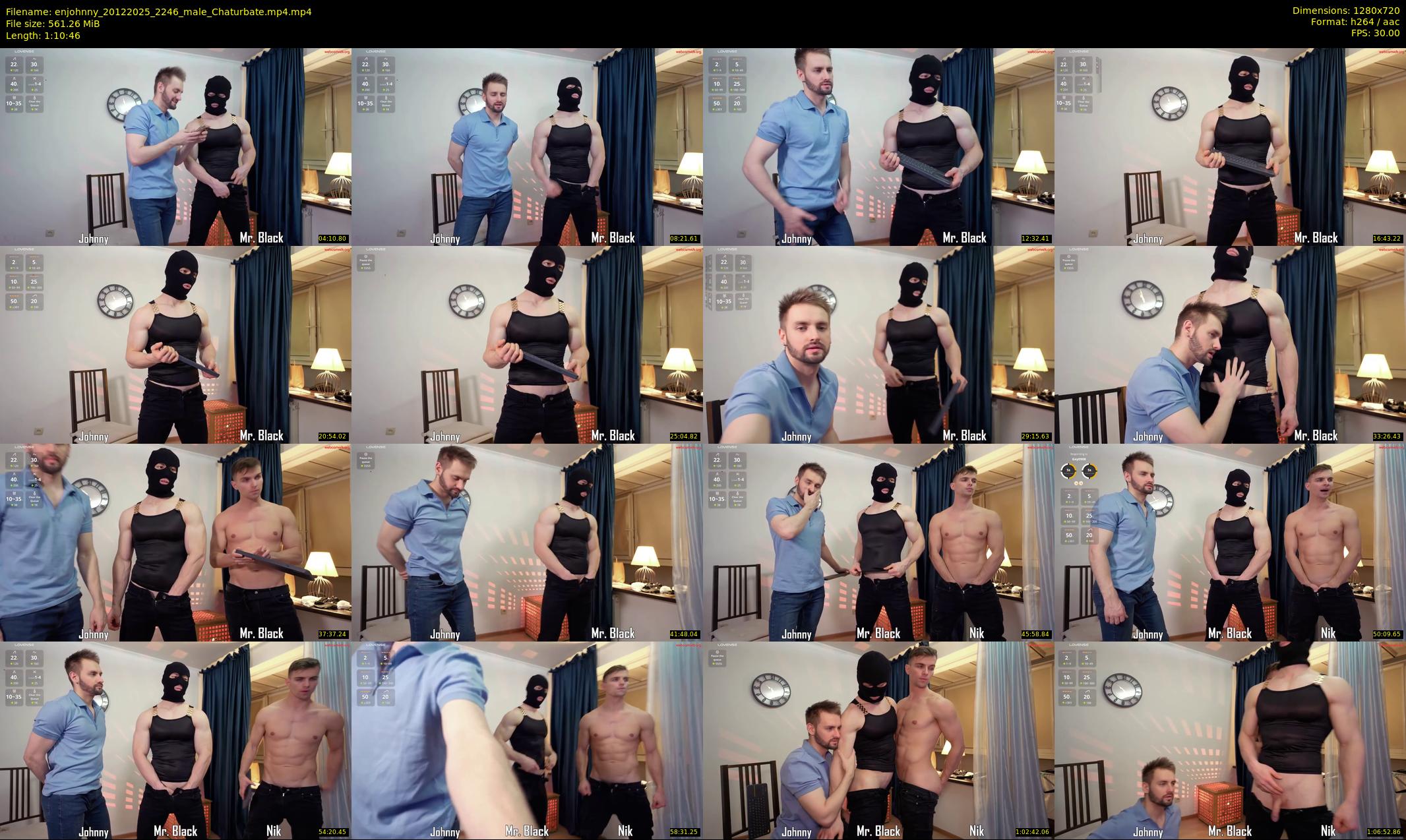 enjohnny — 71 minute Chaturbate male cam show recording, 720p, Dec 20, 2025