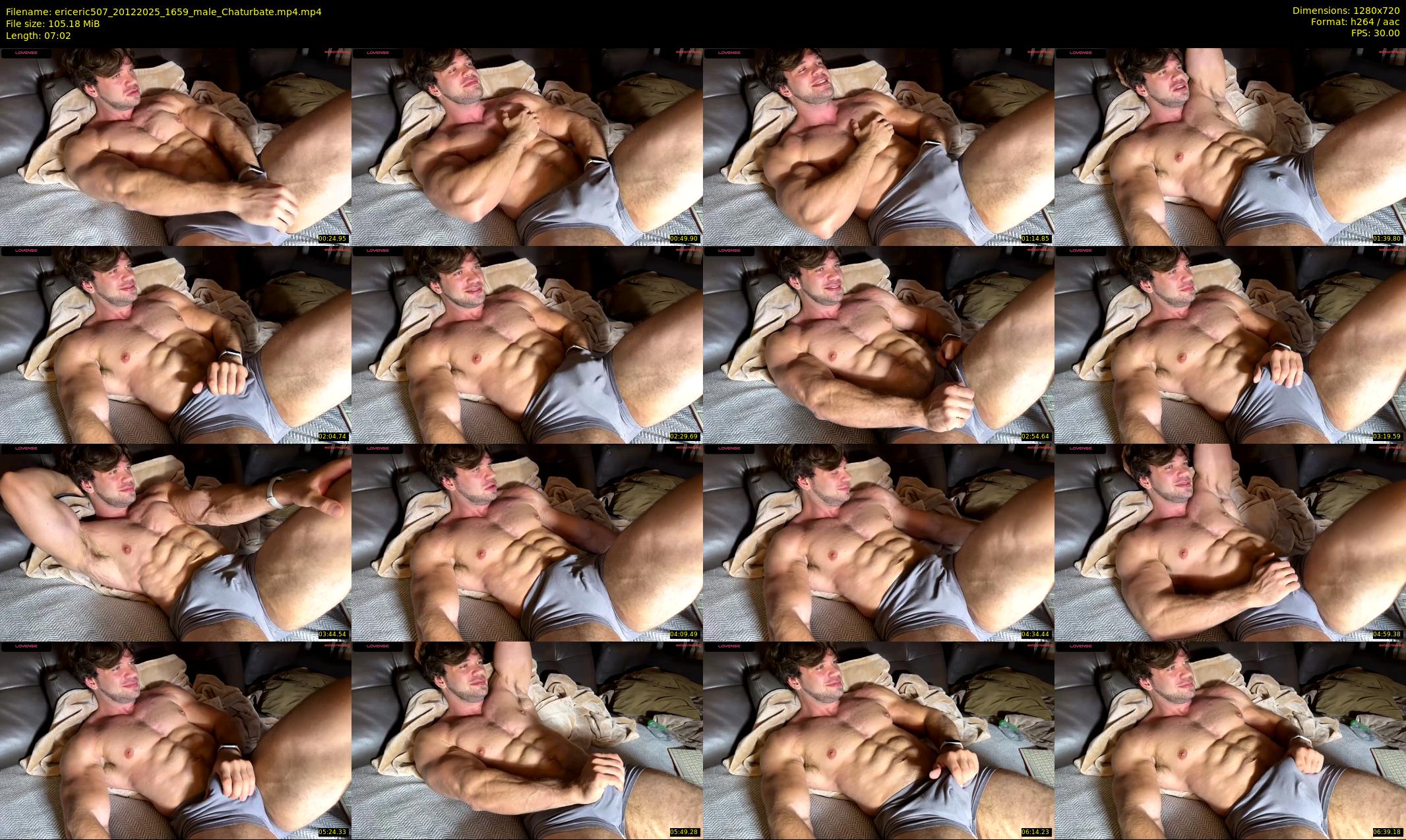 ericeric507 — 8 minute Chaturbate male cam show recording, 720p, Dec 20, 2025