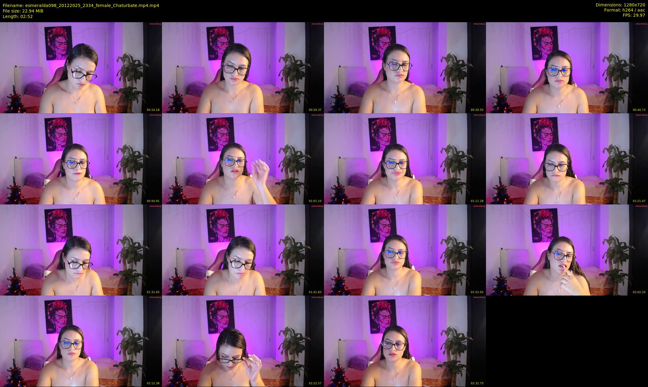esmeralda098 — 3 minute Chaturbate female cam show recording, 720p, Dec 20, 2025