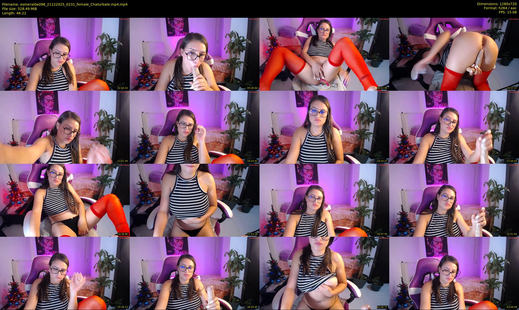 esmeralda098 — 47 minute Chaturbate female cam show recording, 720p, Dec 21, 2025