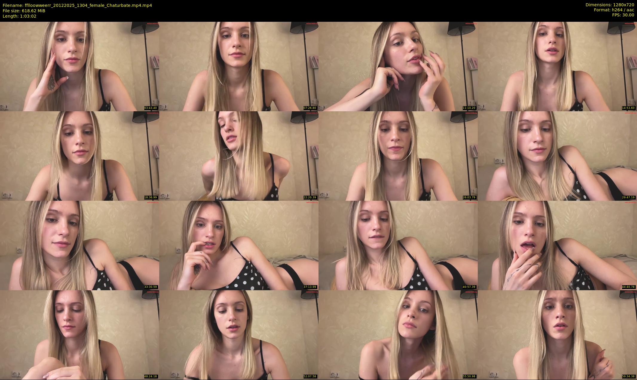 fflloowweerr — 64 minute Chaturbate couple cam show recording, 720p, Dec 20, 2025