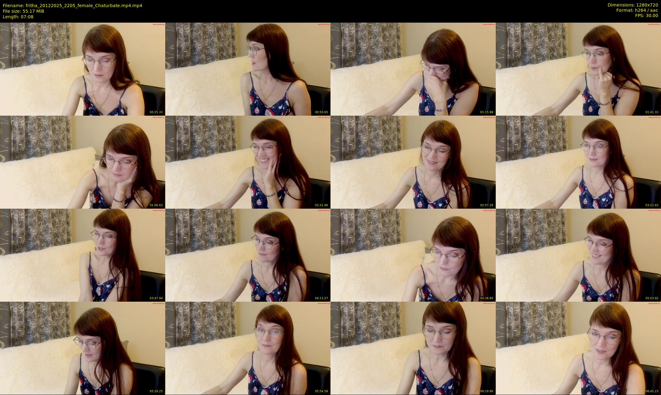 fritha — 8 minute Chaturbate female cam show recording, 720p, Dec 20, 2025