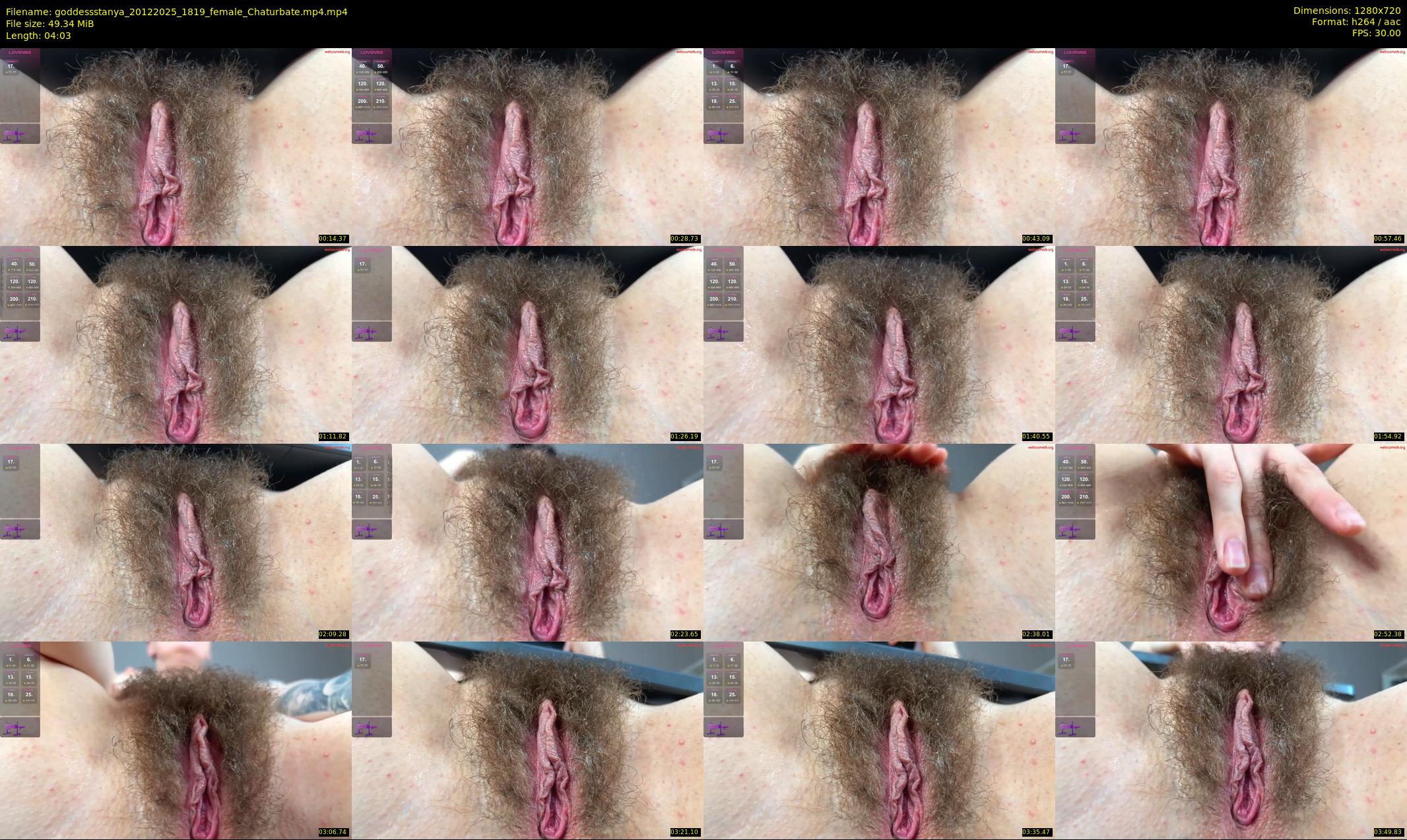 goddessstanya — 5 minute Chaturbate female cam show recording, 720p, Dec 20, 2025