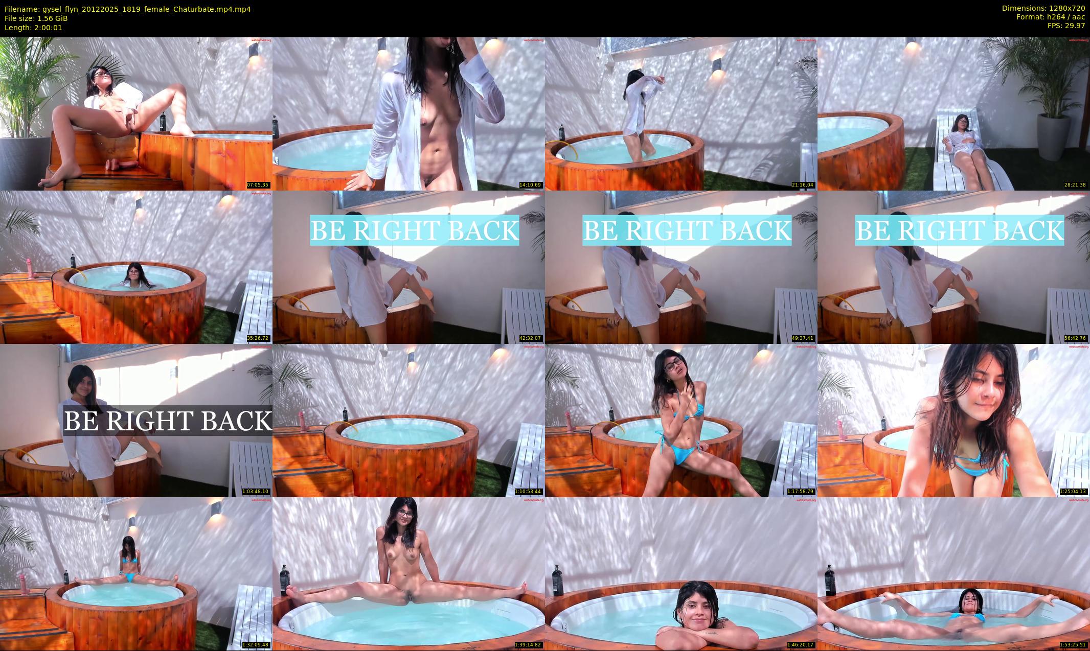 gysel_flyn — 121 minute Chaturbate female cam show recording, 720p, Dec 20, 2025