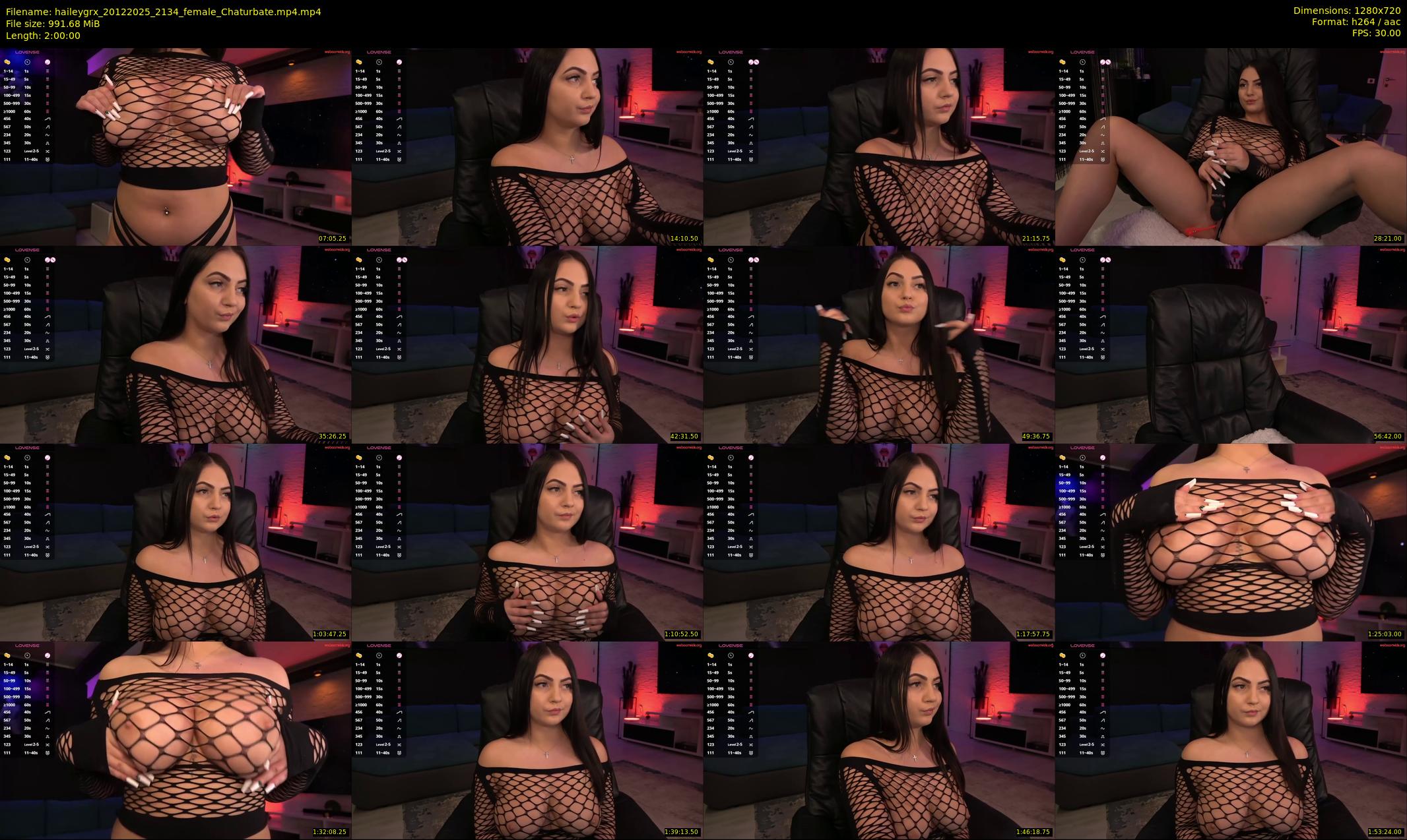 haileygrx — 120 minute Chaturbate female cam show recording, 720p, Dec 20, 2025