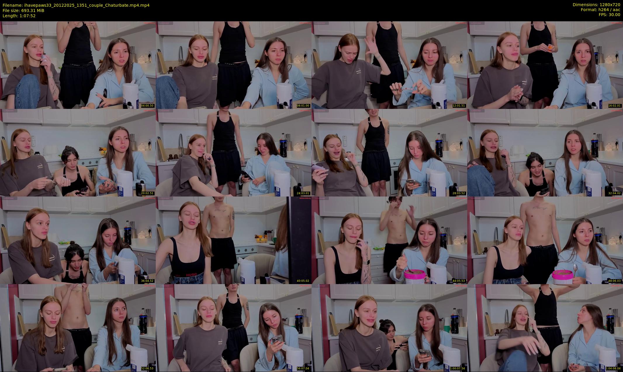 ihavepaws33 — 68 minute Chaturbate couple cam show recording, 720p, Dec 20, 2025