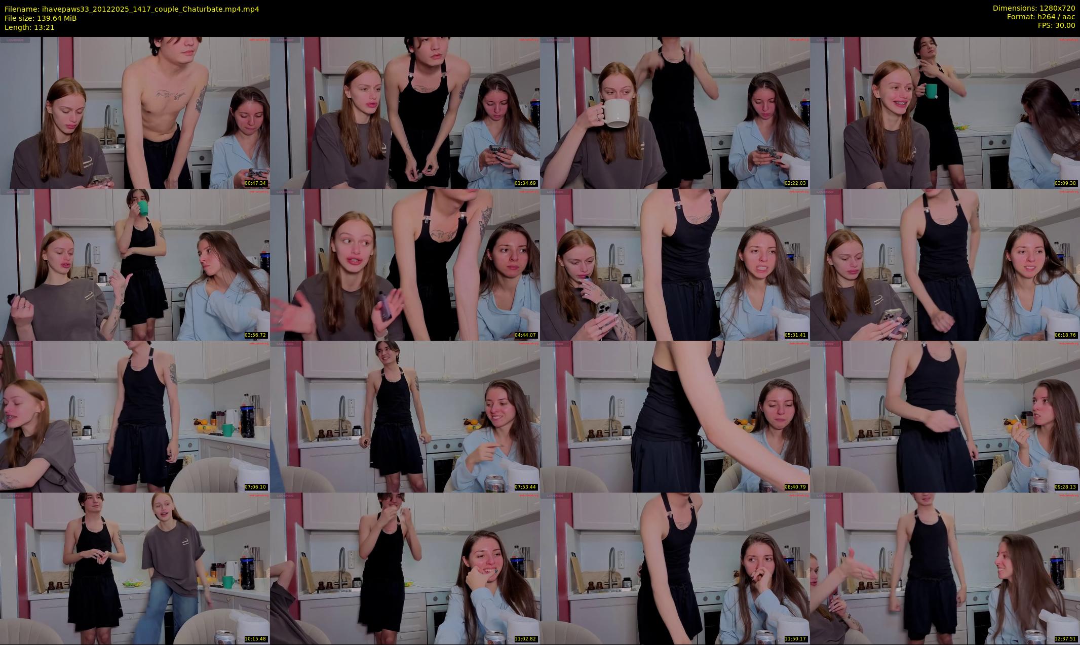ihavepaws33 — 14 minute Chaturbate couple cam show recording, 720p, Dec 20, 2025