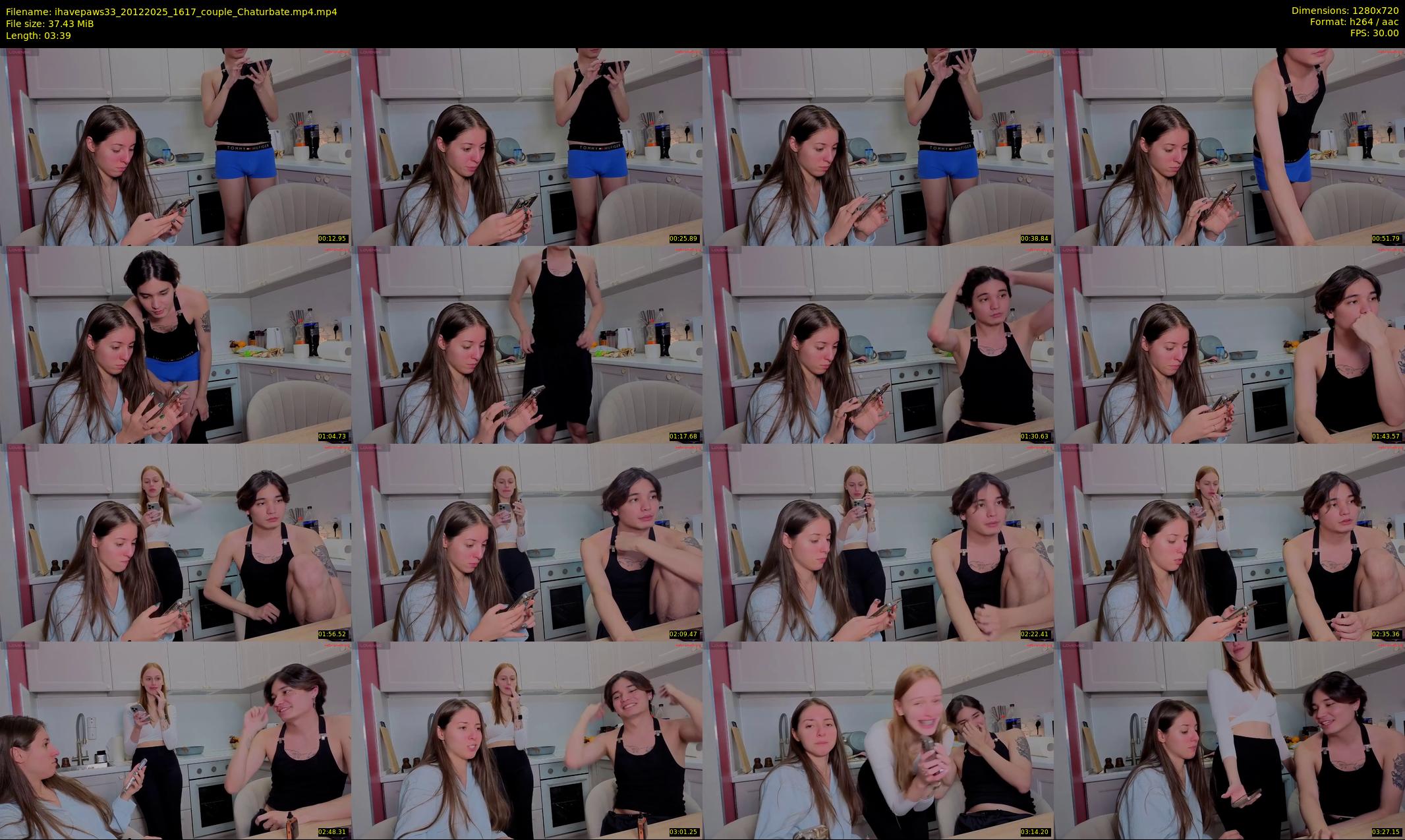 ihavepaws33 — 4 minute Chaturbate couple cam show recording, 720p, Dec 20, 2025