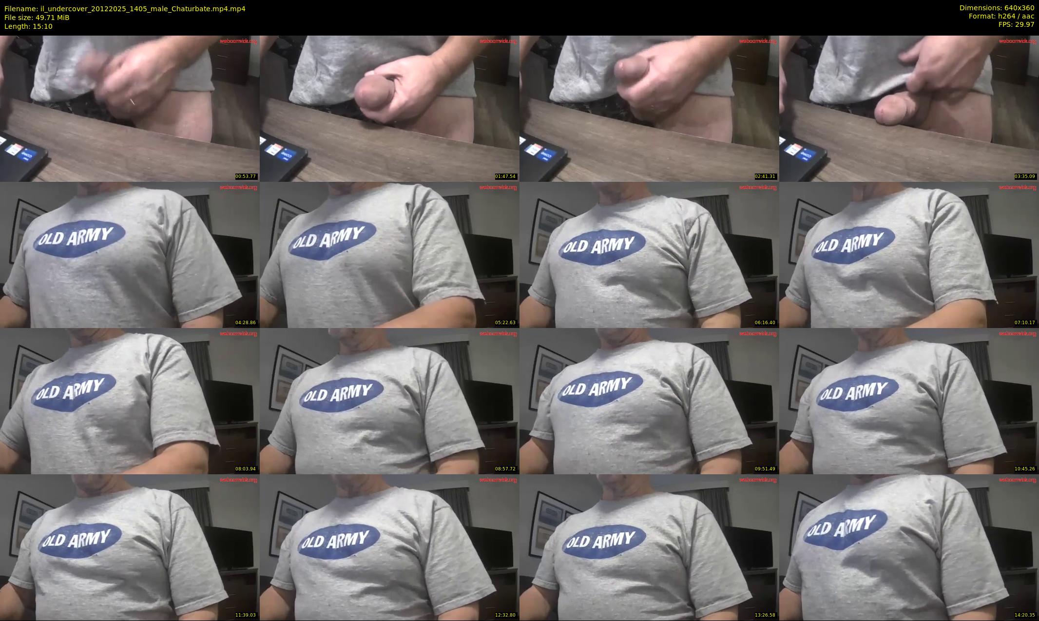 il_undercover — 16 minute Chaturbate male cam show recording, 360p, Dec 20, 2025