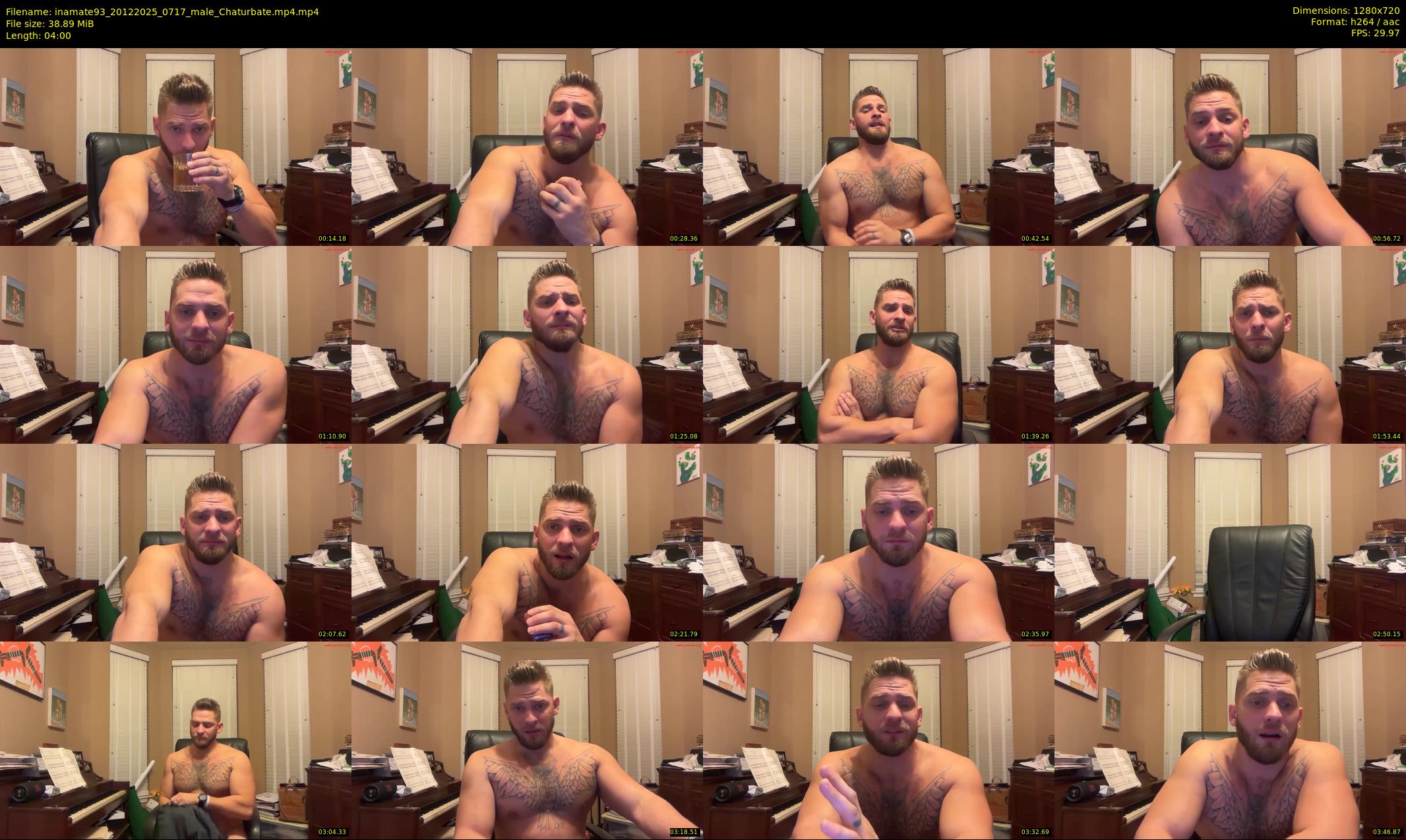 inamate93 — 4 minute Chaturbate male cam show recording, 720p, Dec 20, 2025