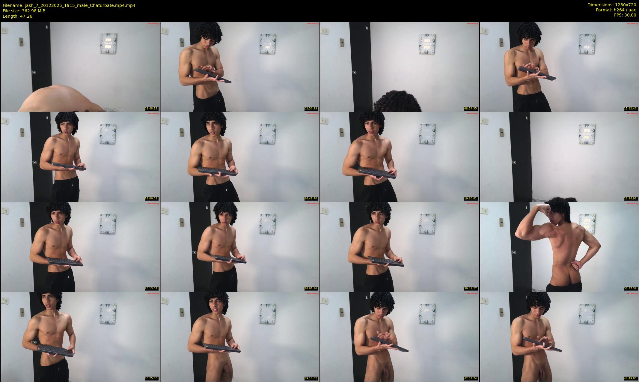 jash_7 — 48 minute Chaturbate male cam show recording, 720p, Dec 20, 2025