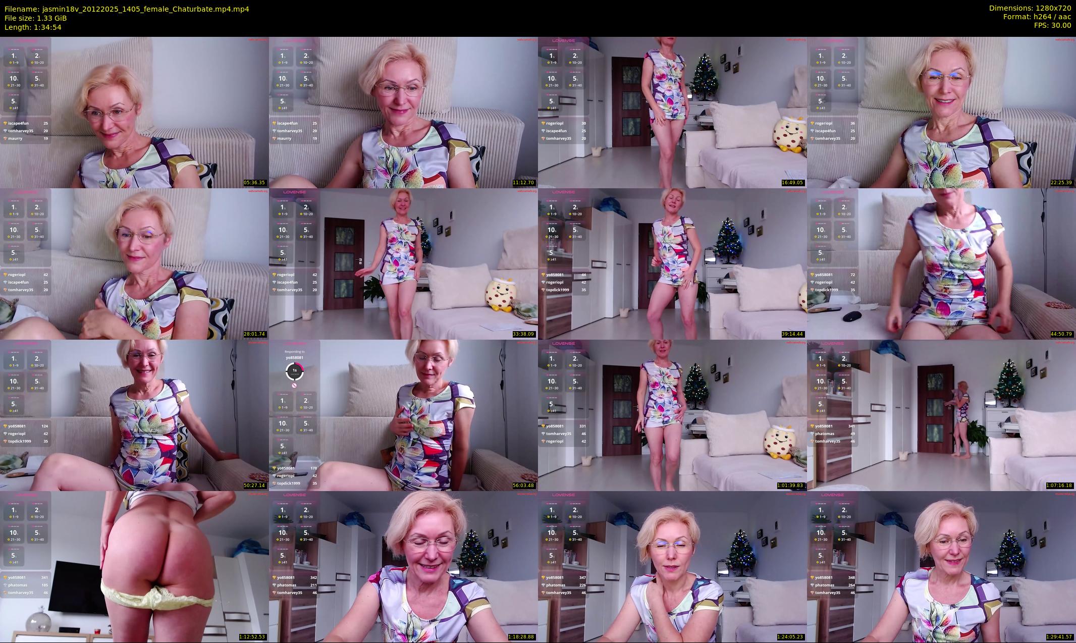 jasmin18v — 95 minute Chaturbate female cam show recording, 720p, Dec 20, 2025