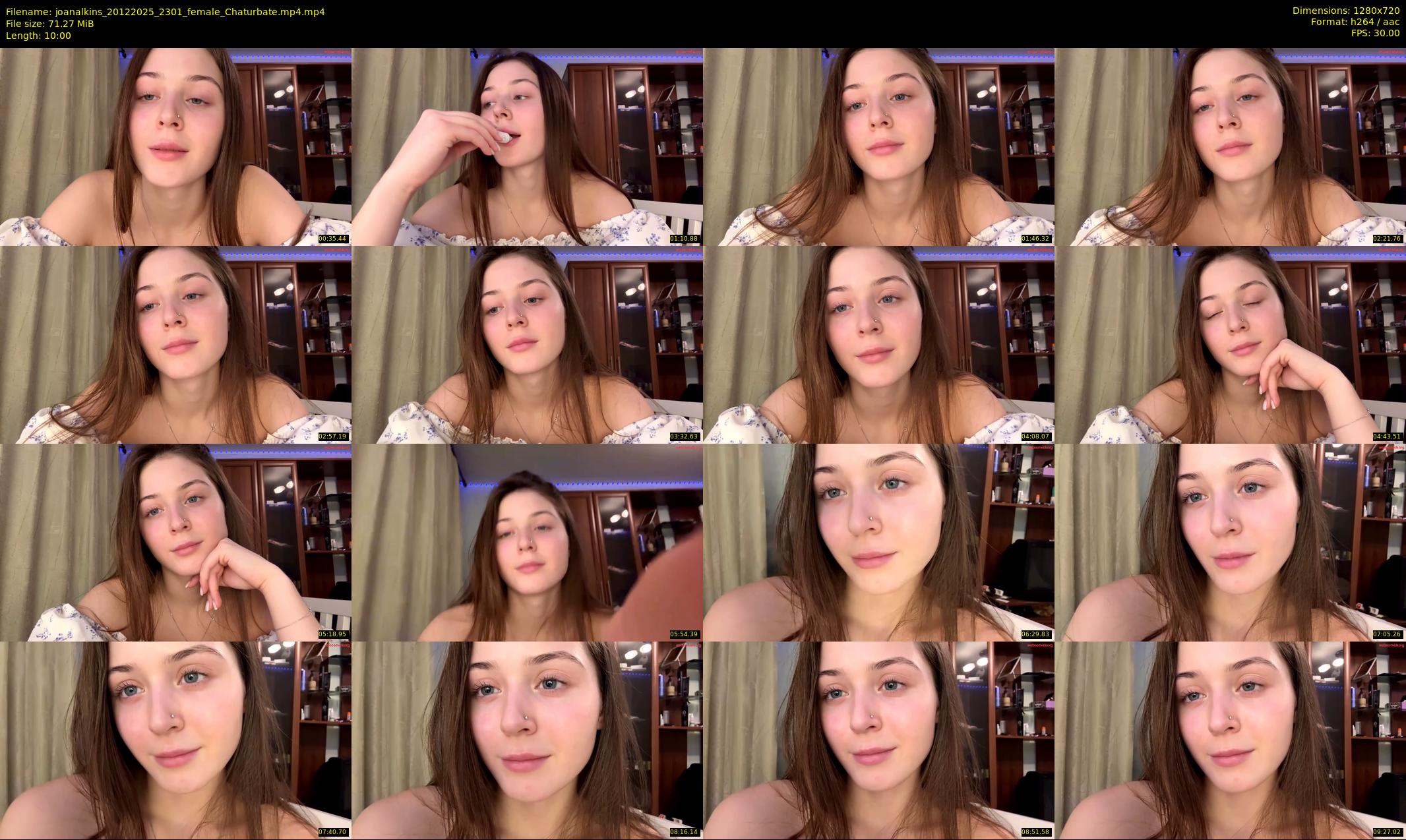 joanalkins — 10 minute Chaturbate female cam show recording, 720p, Dec 20, 2025