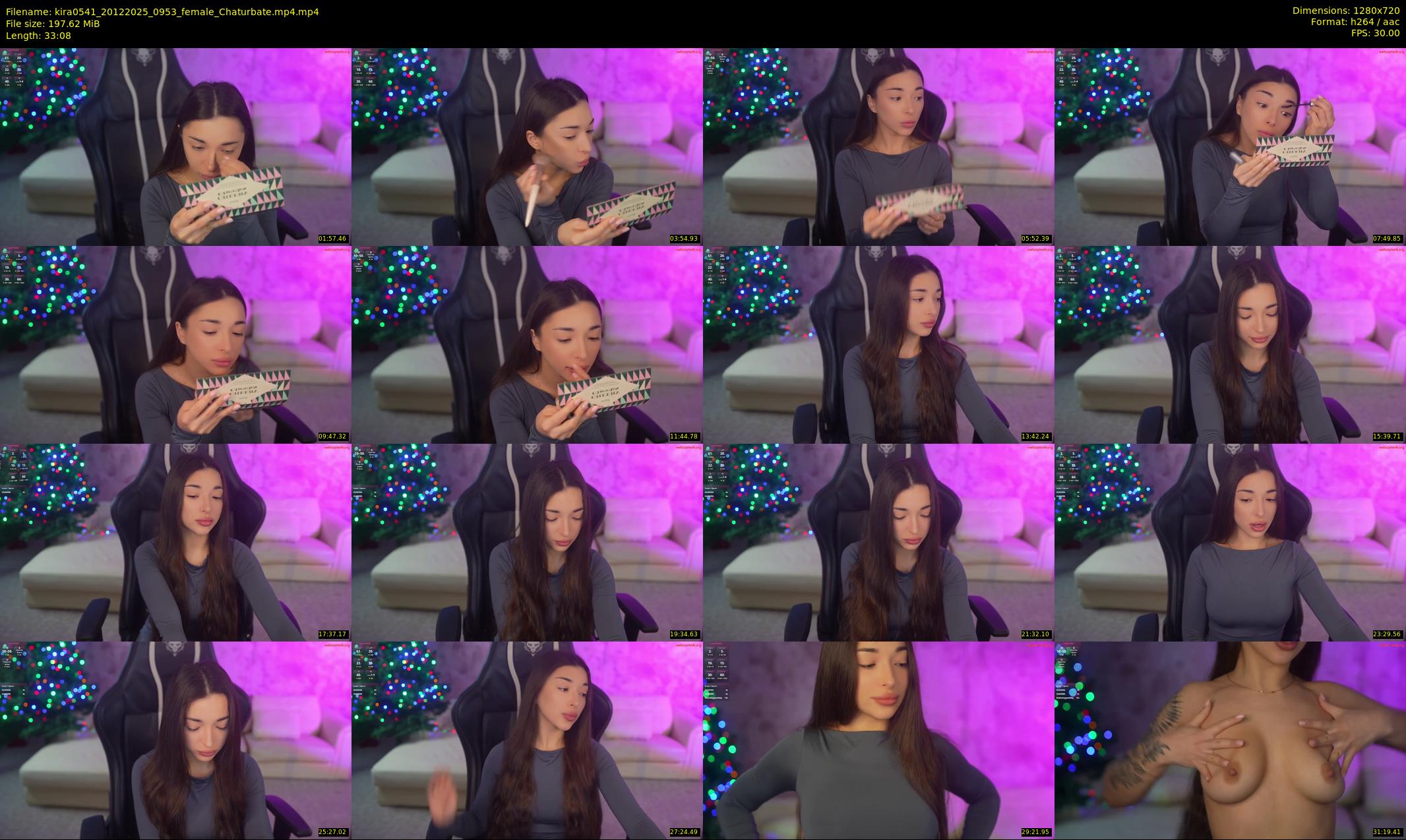 kira0541 — 34 minute Chaturbate couple cam show recording, 720p, Dec 20, 2025