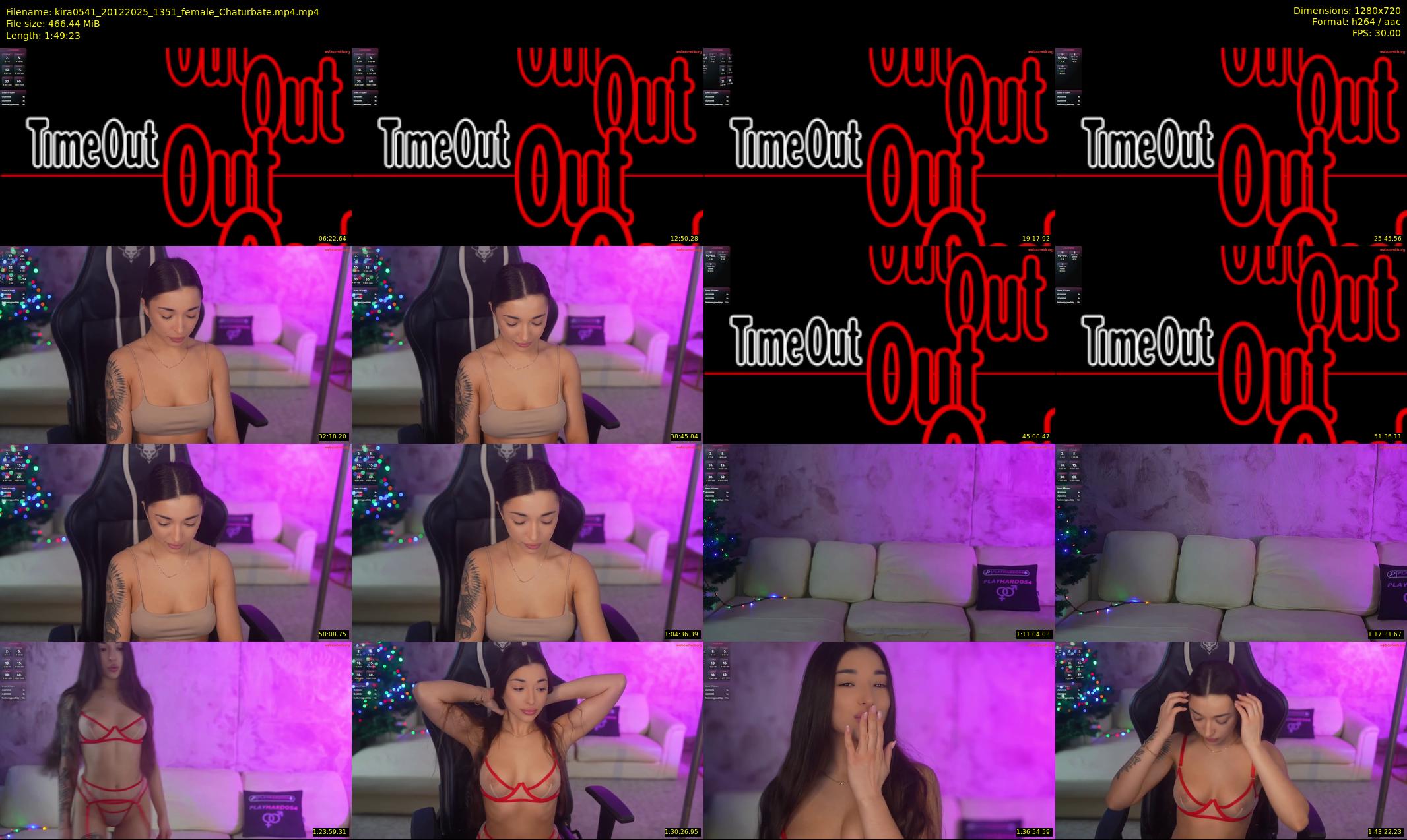 kira0541 — 110 minute Chaturbate couple cam show recording, 720p, Dec 20, 2025