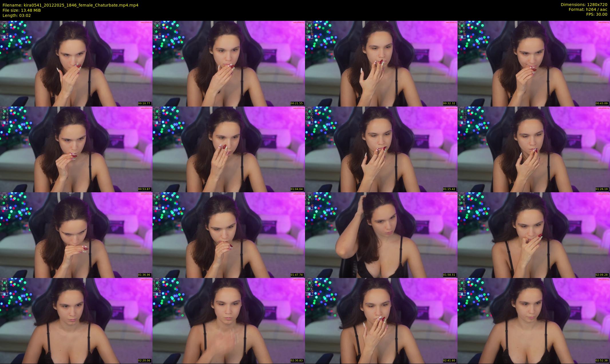 kira0541 — 4 minute Chaturbate couple cam show recording, 720p, Dec 20, 2025