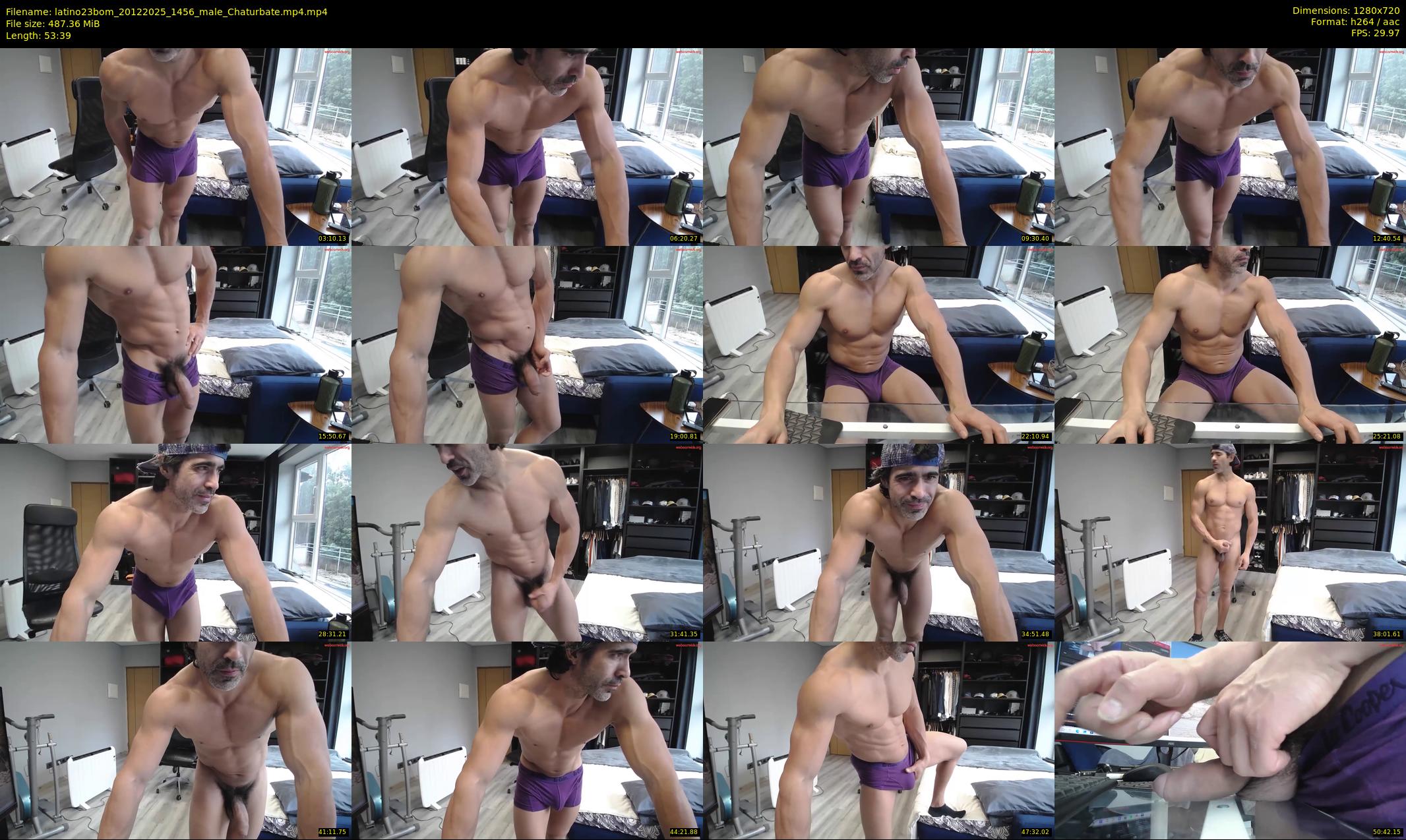 latino23bom — 54 minute Chaturbate male cam show recording, 720p, Dec 20, 2025