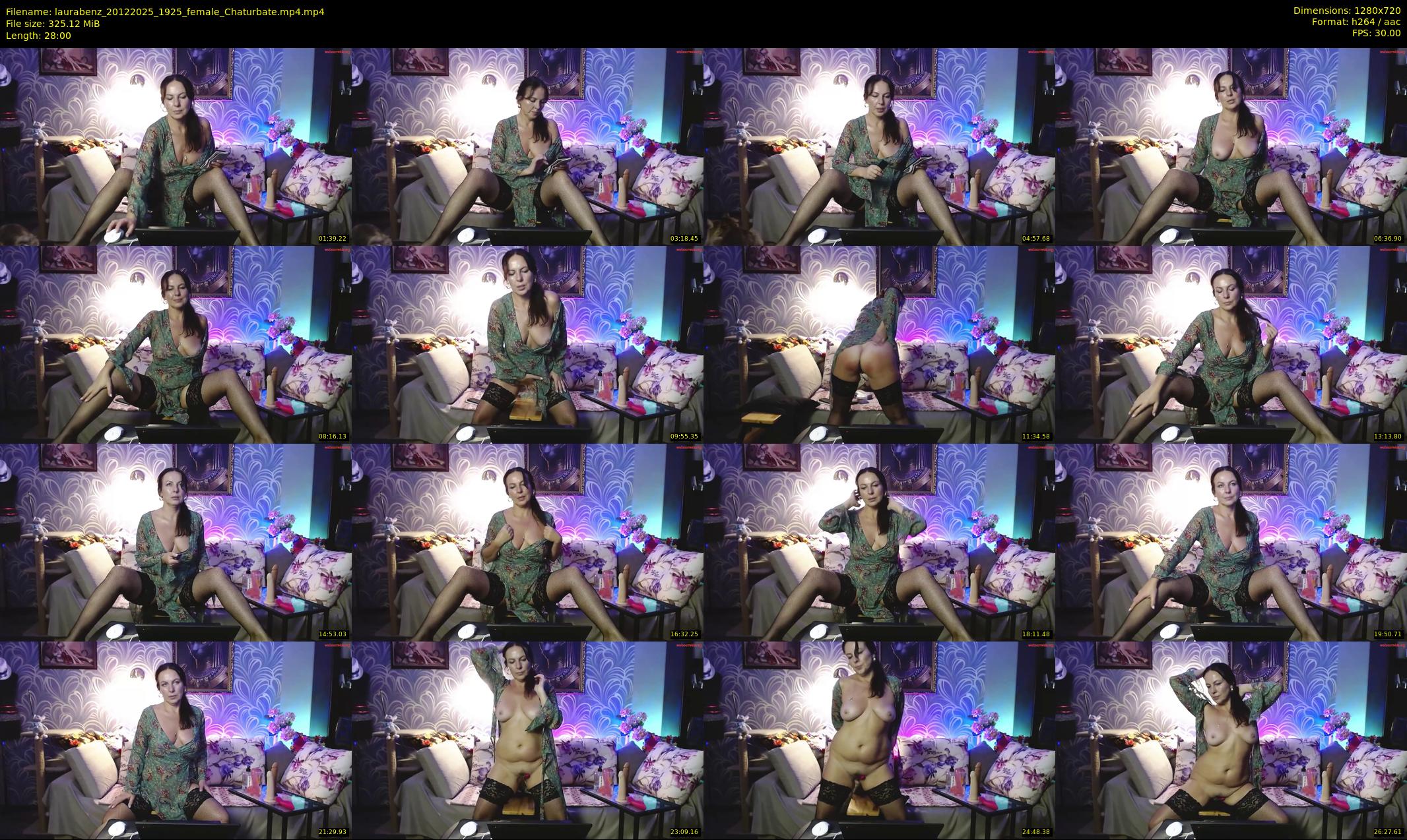 laurabenz — 28 minute Chaturbate female cam show recording, 720p, Dec 20, 2025