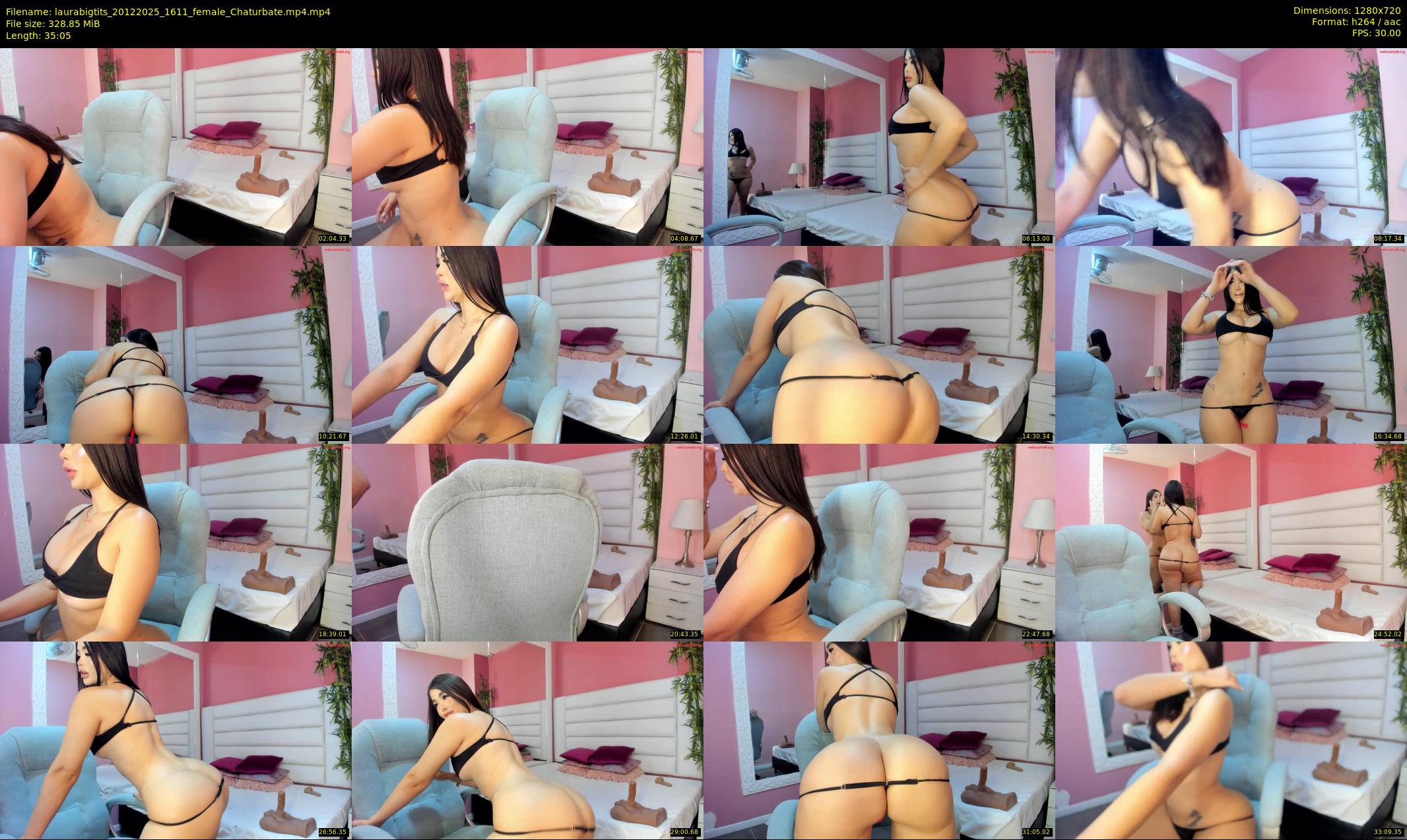 laurabigtits — 36 minute Chaturbate female cam show recording, 720p, Dec 20, 2025