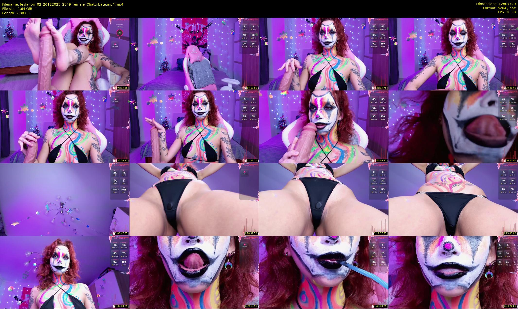leylanoir_02 — 120 minute Chaturbate female cam show recording, 720p, Dec 20, 2025