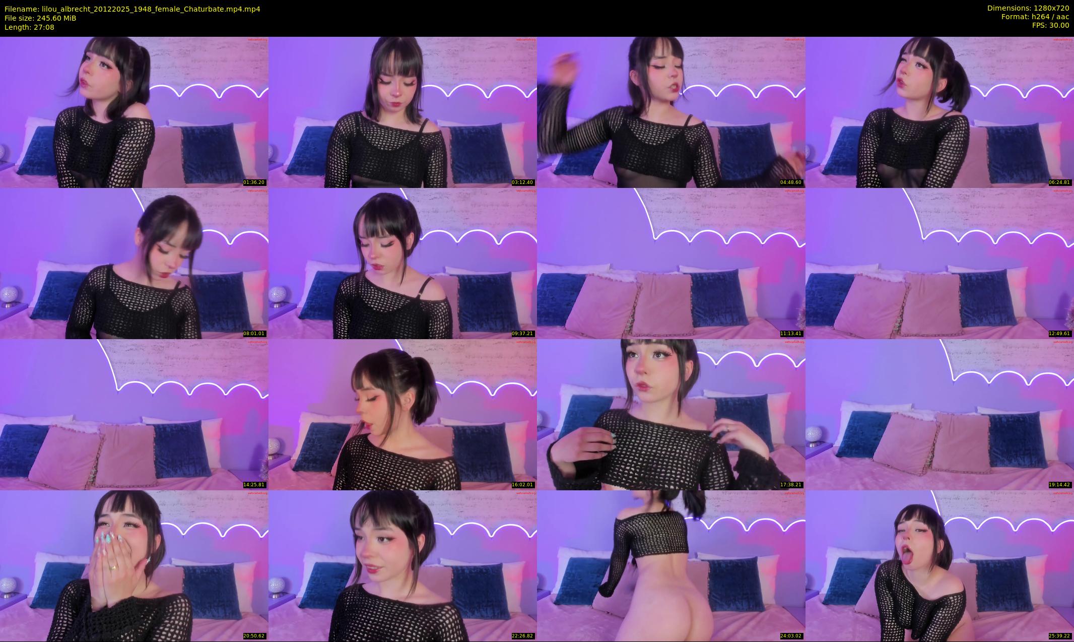 lilou_albrecht — 28 minute Chaturbate female cam show recording, 720p, Dec 20, 2025
