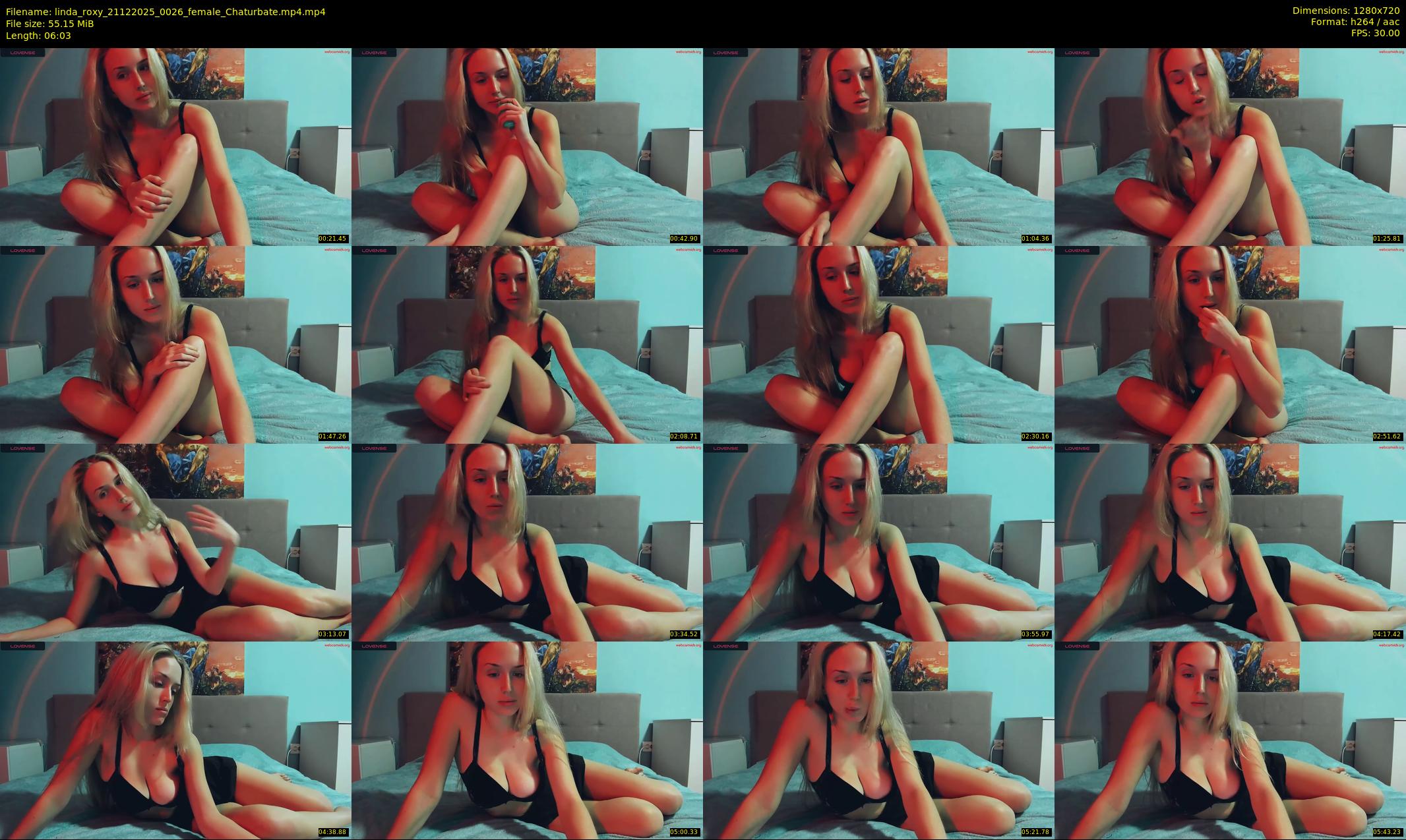 linda_roxy — 7 minute Chaturbate female cam show recording, 720p, Dec 21, 2025