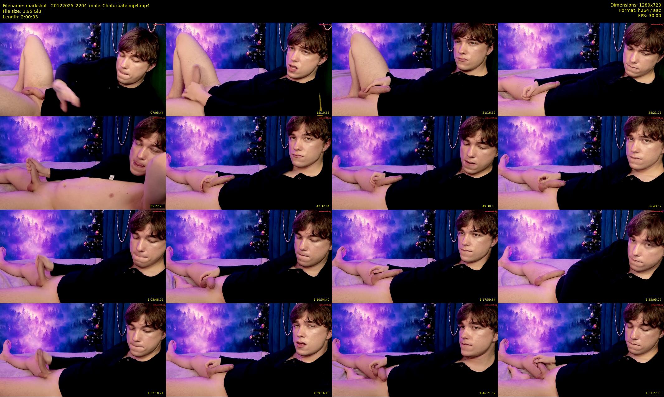 markshot_ — 121 minute Chaturbate male cam show recording, 720p, Dec 20, 2025