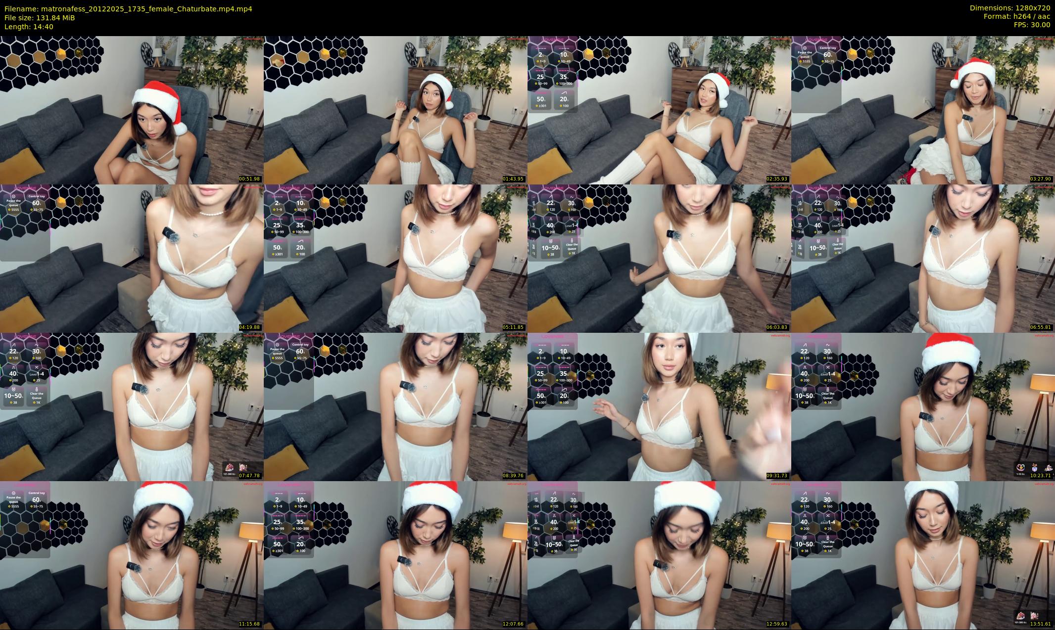 matronafess — 15 minute Chaturbate female cam show recording, 720p, Dec 20, 2025