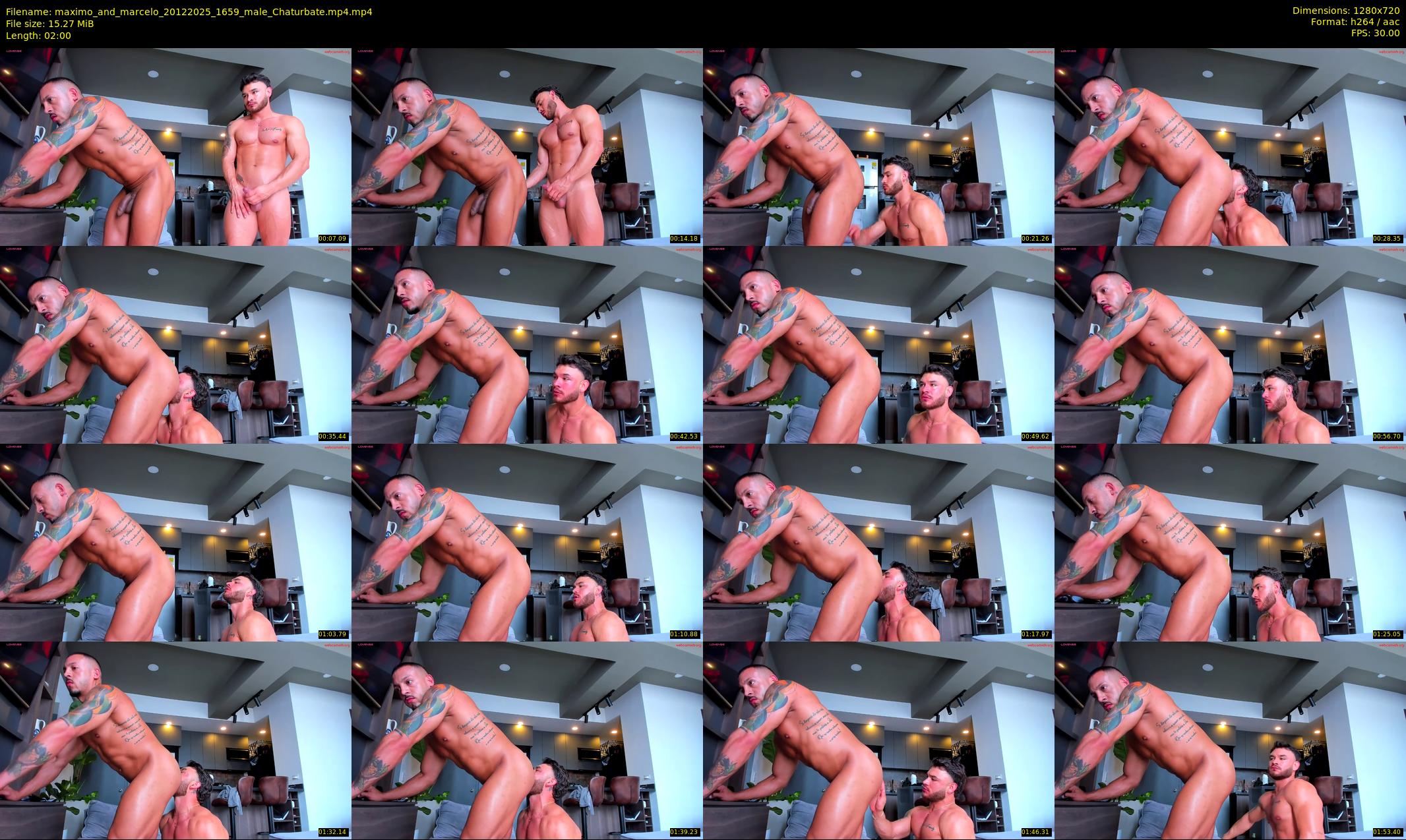 maximo_and_marcelo — 2 minute Chaturbate couple cam show recording, 720p, Dec 20, 2025