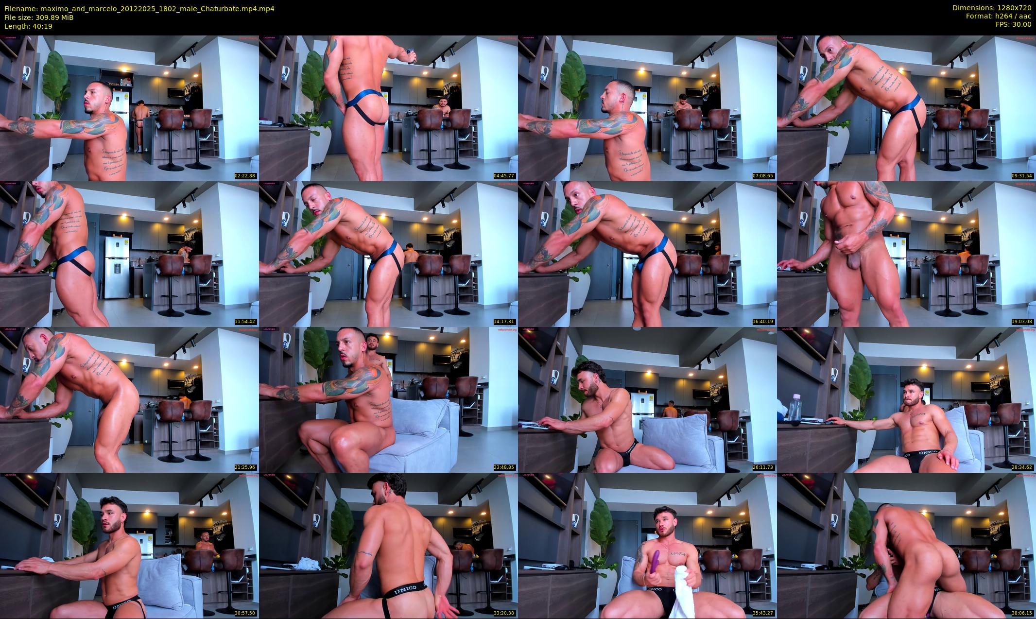 maximo_and_marcelo — 41 minute Chaturbate couple cam show recording, 720p, Dec 20, 2025