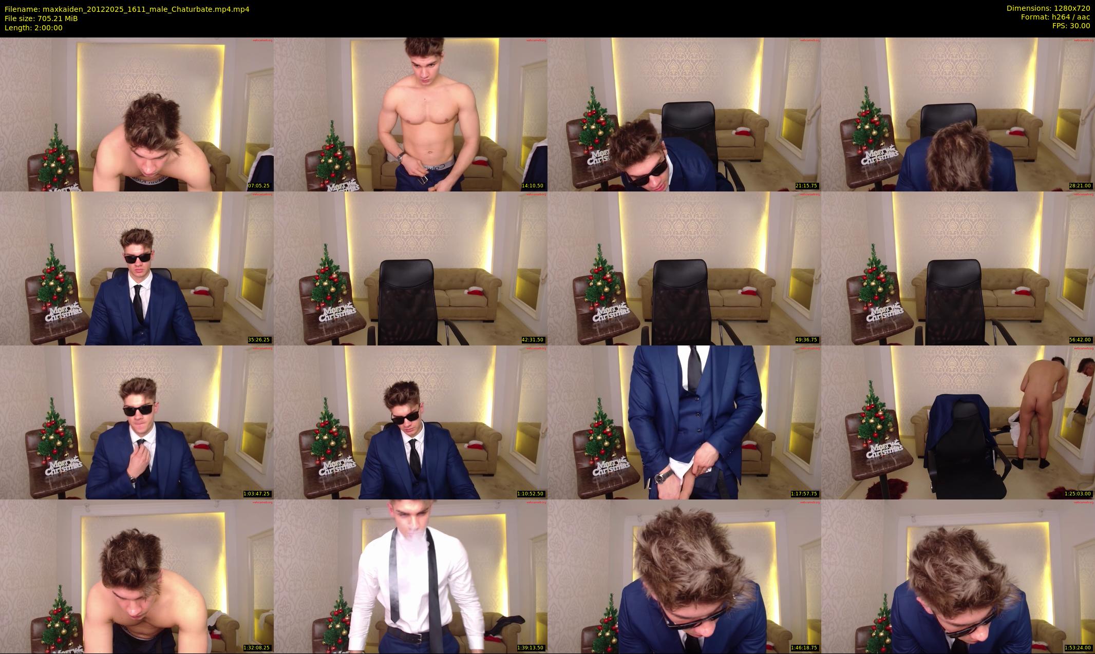 maxkaiden — 120 minute Chaturbate male cam show recording, 720p, Dec 20, 2025