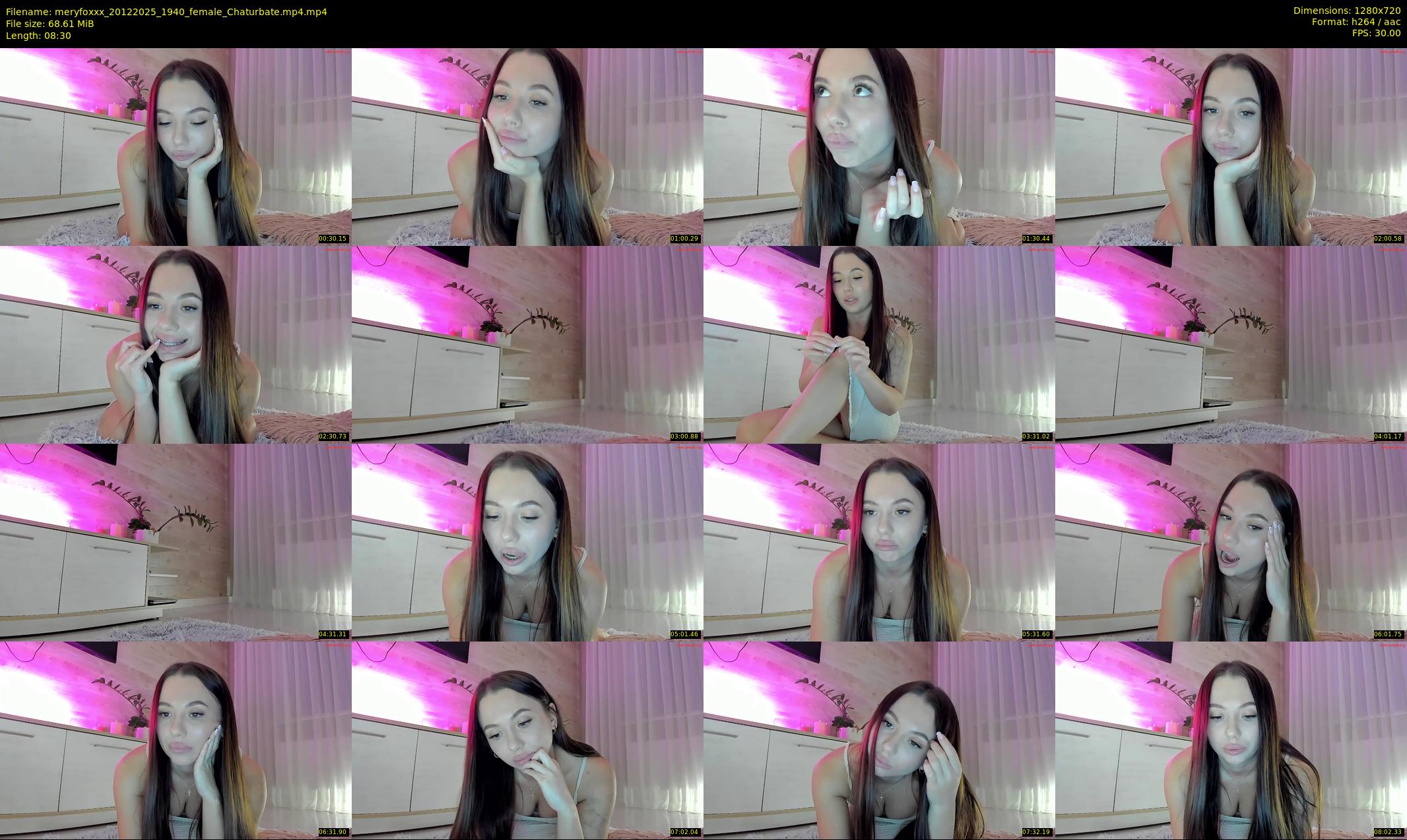 meryfoxxx — 9 minute Chaturbate female cam show recording, 720p, Dec 20, 2025